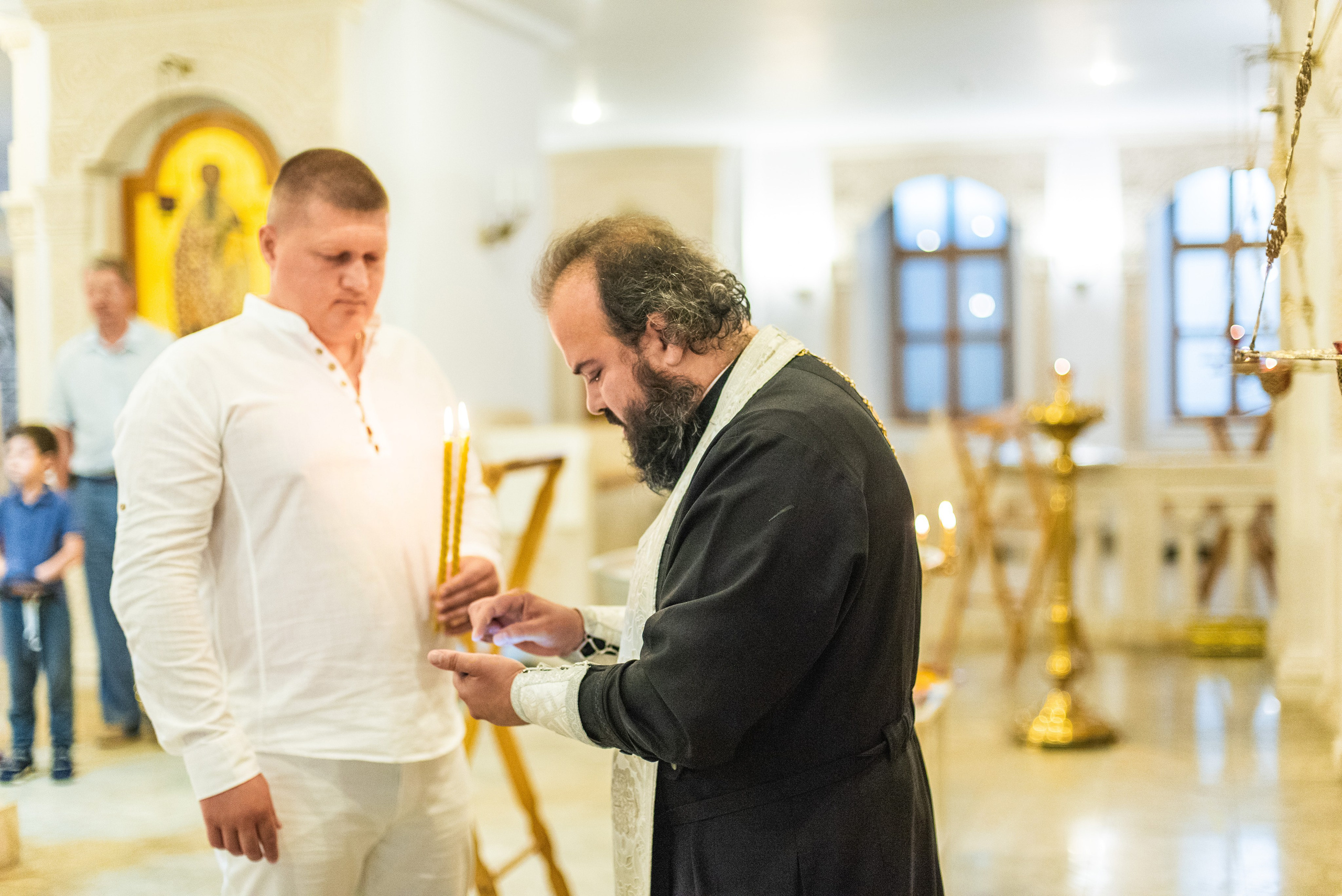Крещении Ксении. Фотограф Юлия Попова