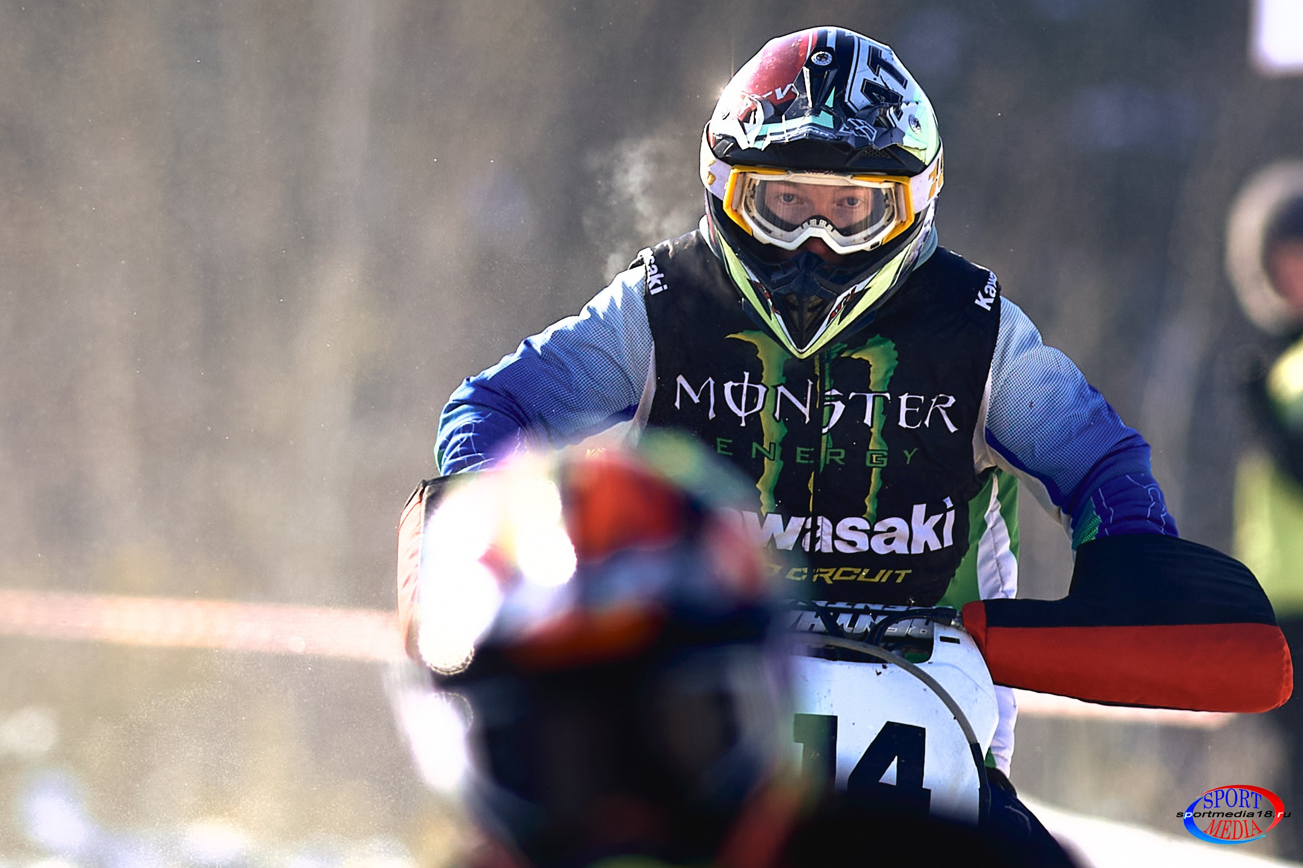 3 этап Кубка Удмуртской Республики по мотокроссу. Воткинск 23.02.2025. Спортивный репортажный фотограф в Ижевске Сергей Мерзляков