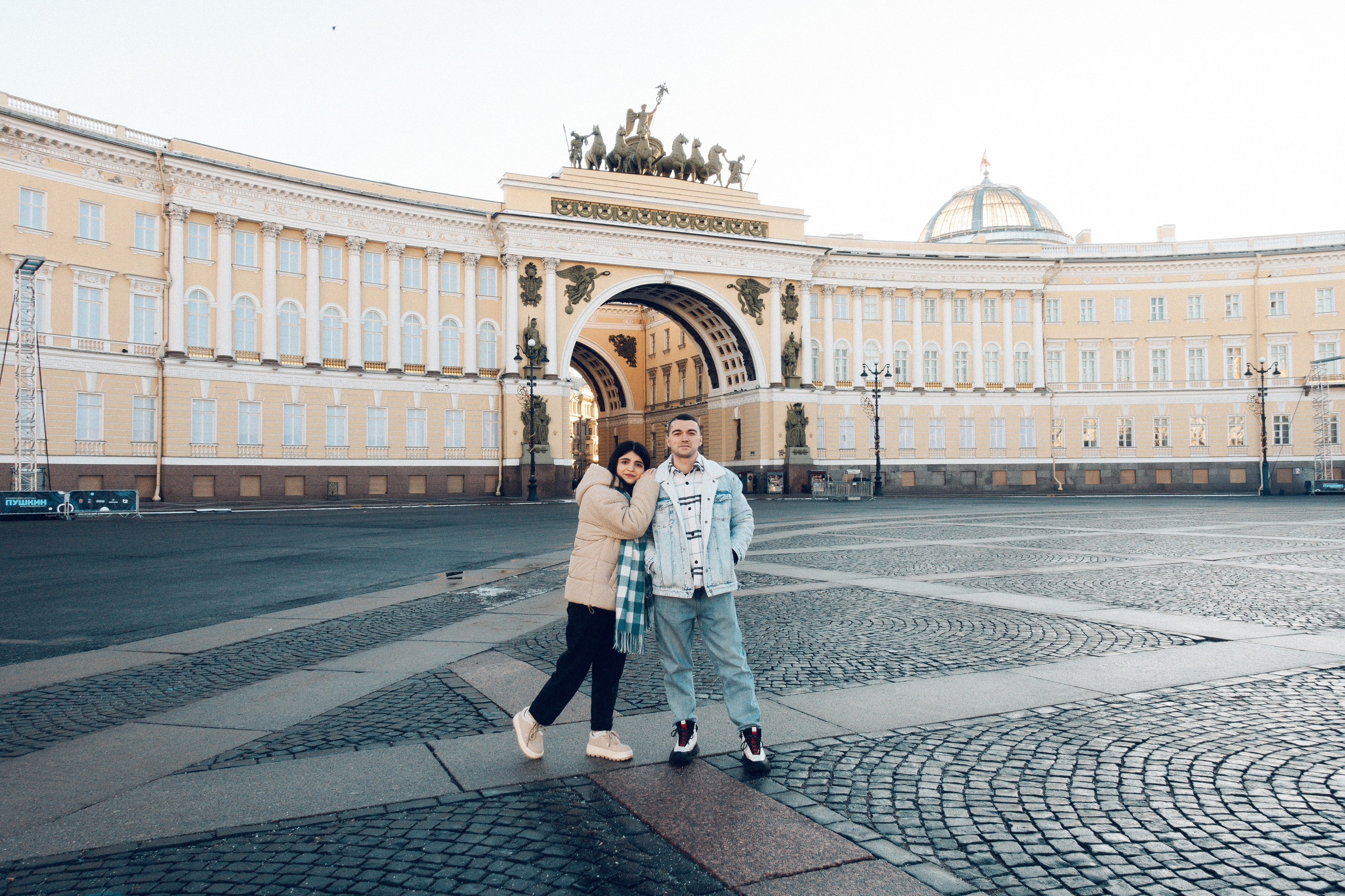 От Дворцовой к Исаакиевскому (зима). Фотограф в Санкт-Петербурге Кристина Брянская