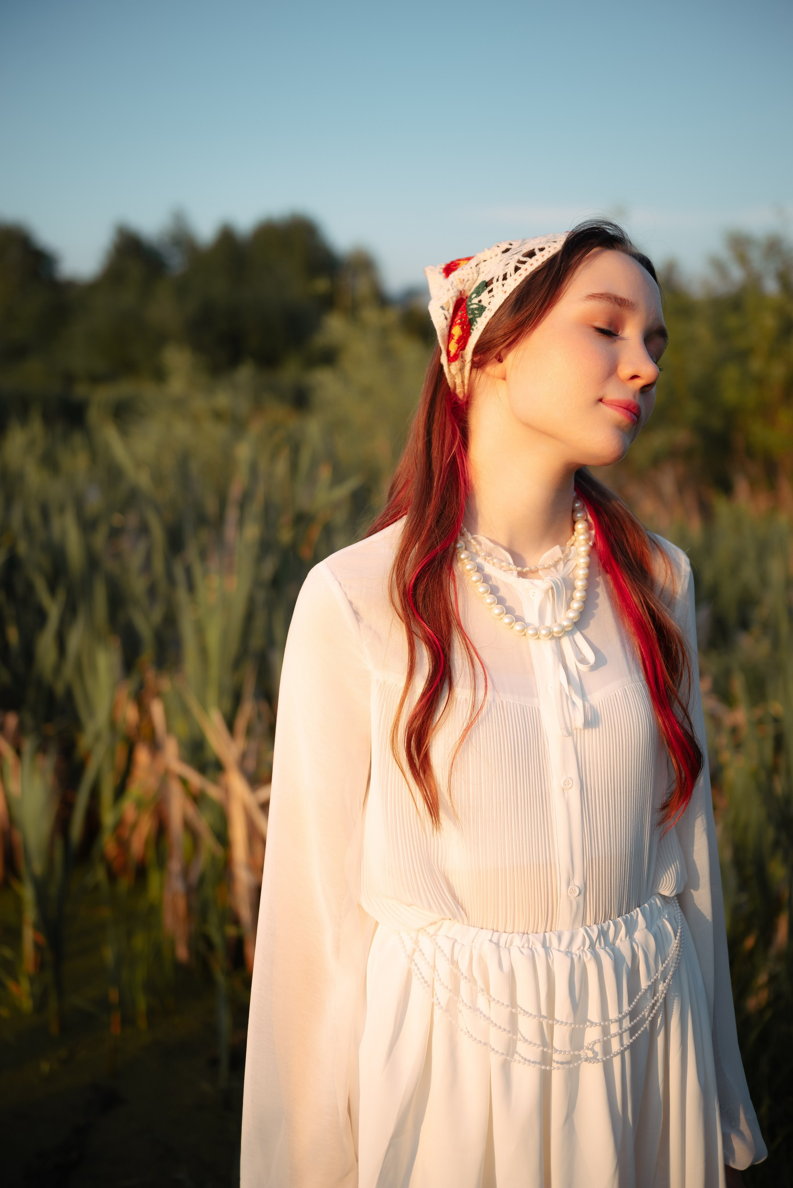 Фотосессия в деревенском стиле в Сухово г. Кемерово