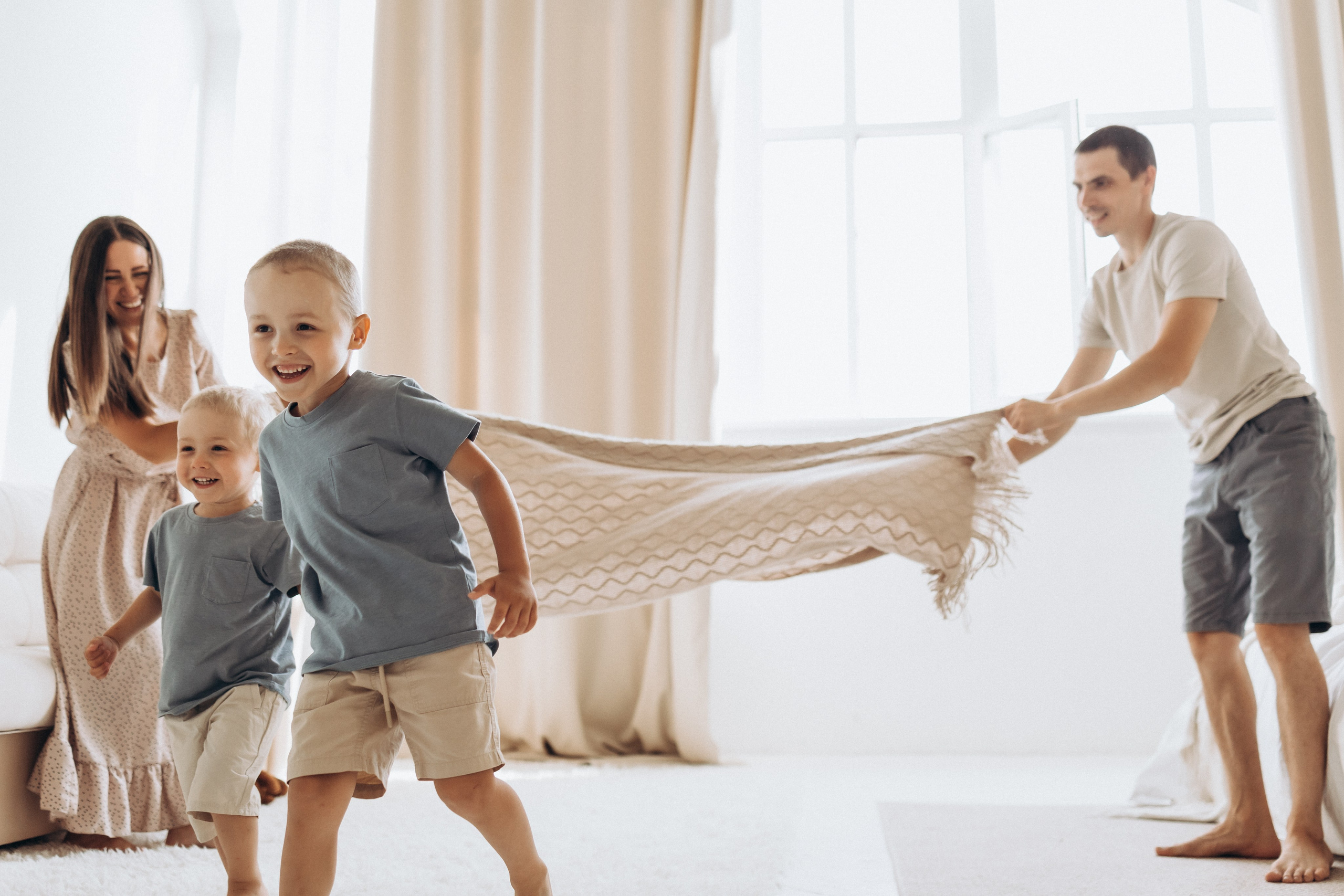 Александр, Екатерина, Роман и Дмитрий. Фотограф Нижний Новгород