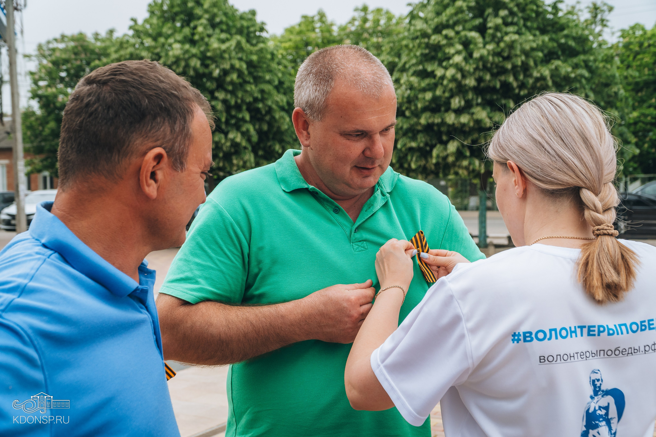 «Георгиевская ленточка — символ Победы». Новотитаровский Дом культуры