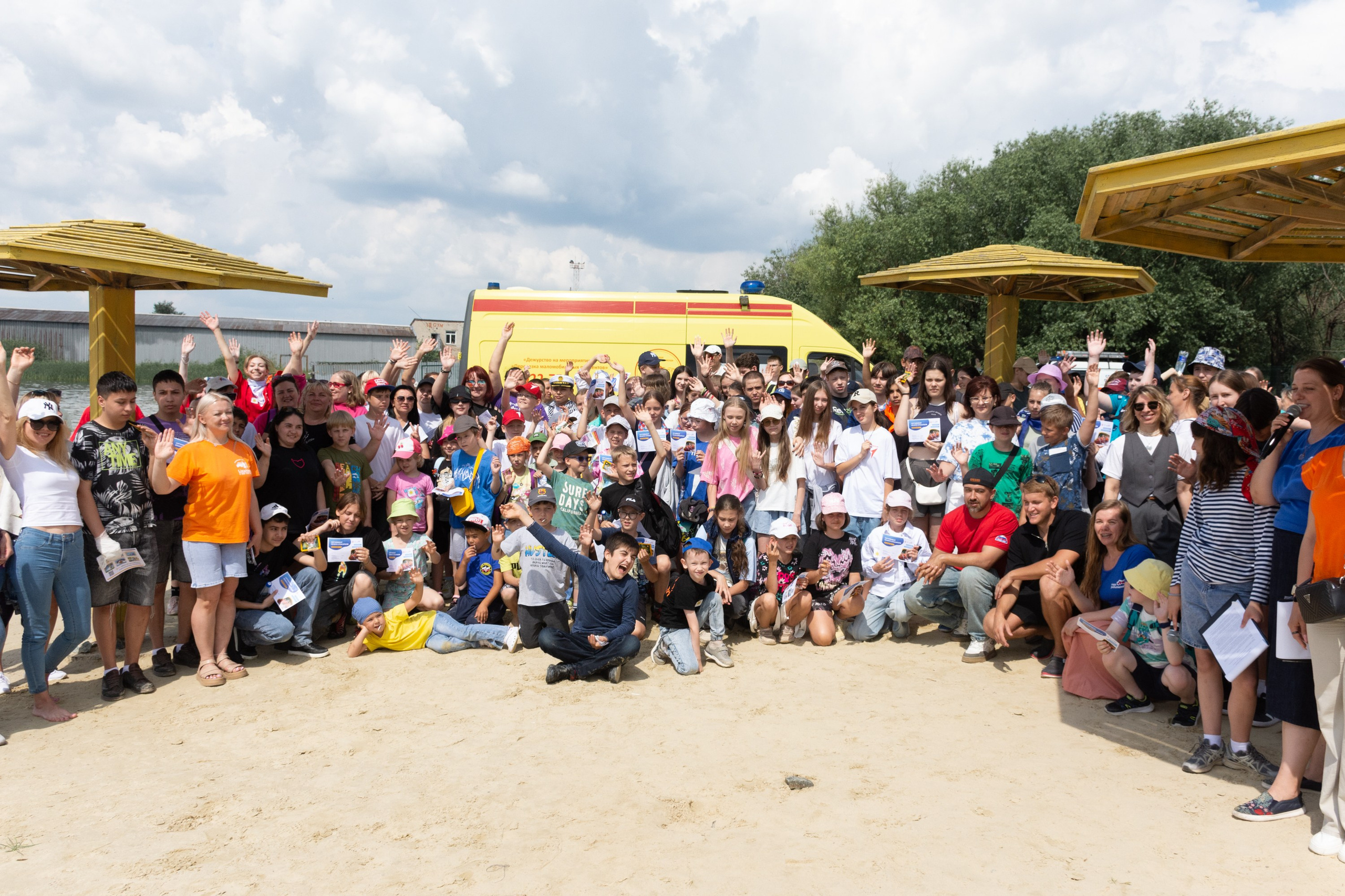 Урок по безопасности на воде (полный альбом). Фотограф Максим Буряк