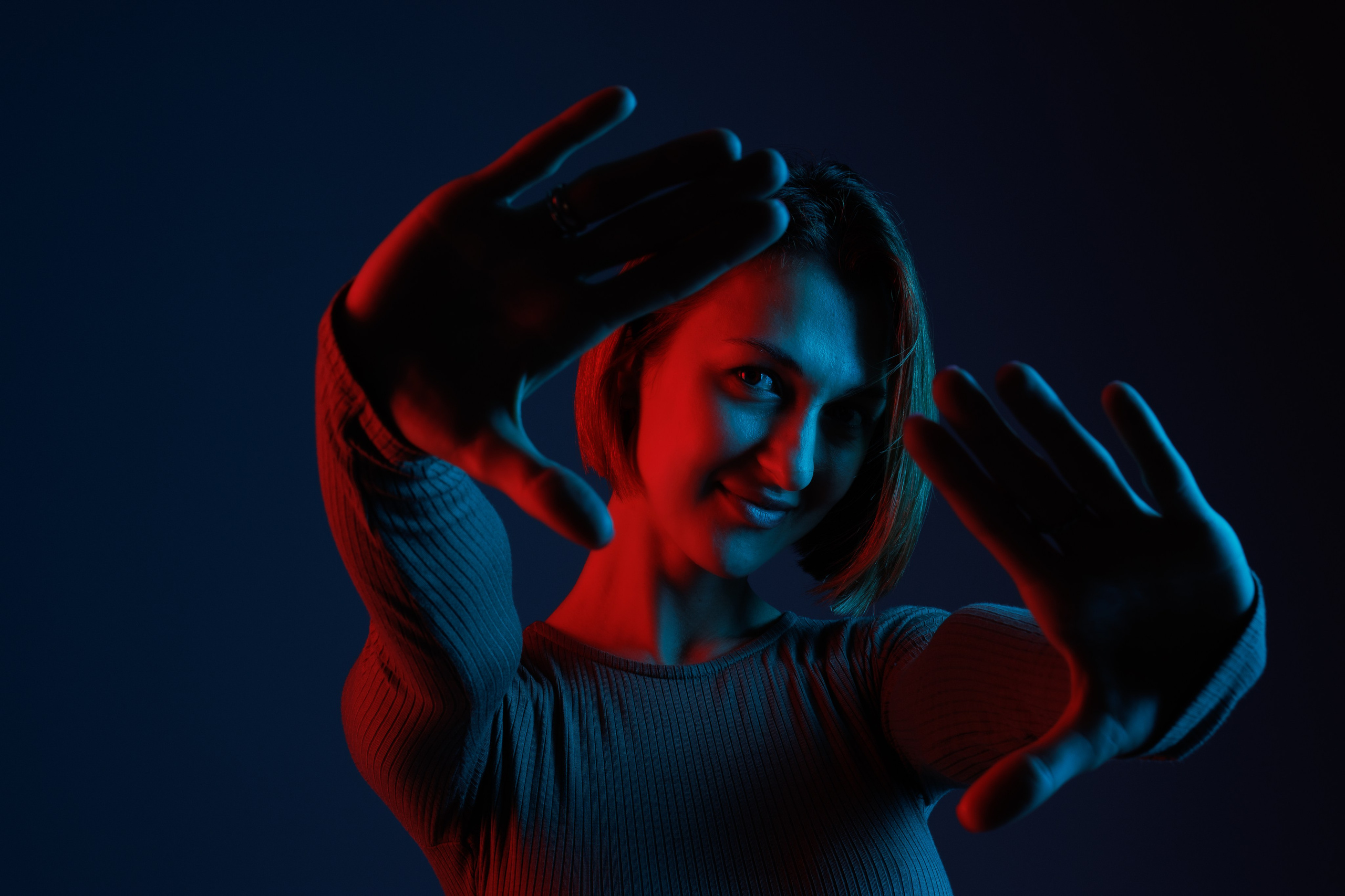 Съемки в студии. Фотограф Сергей Епифанов