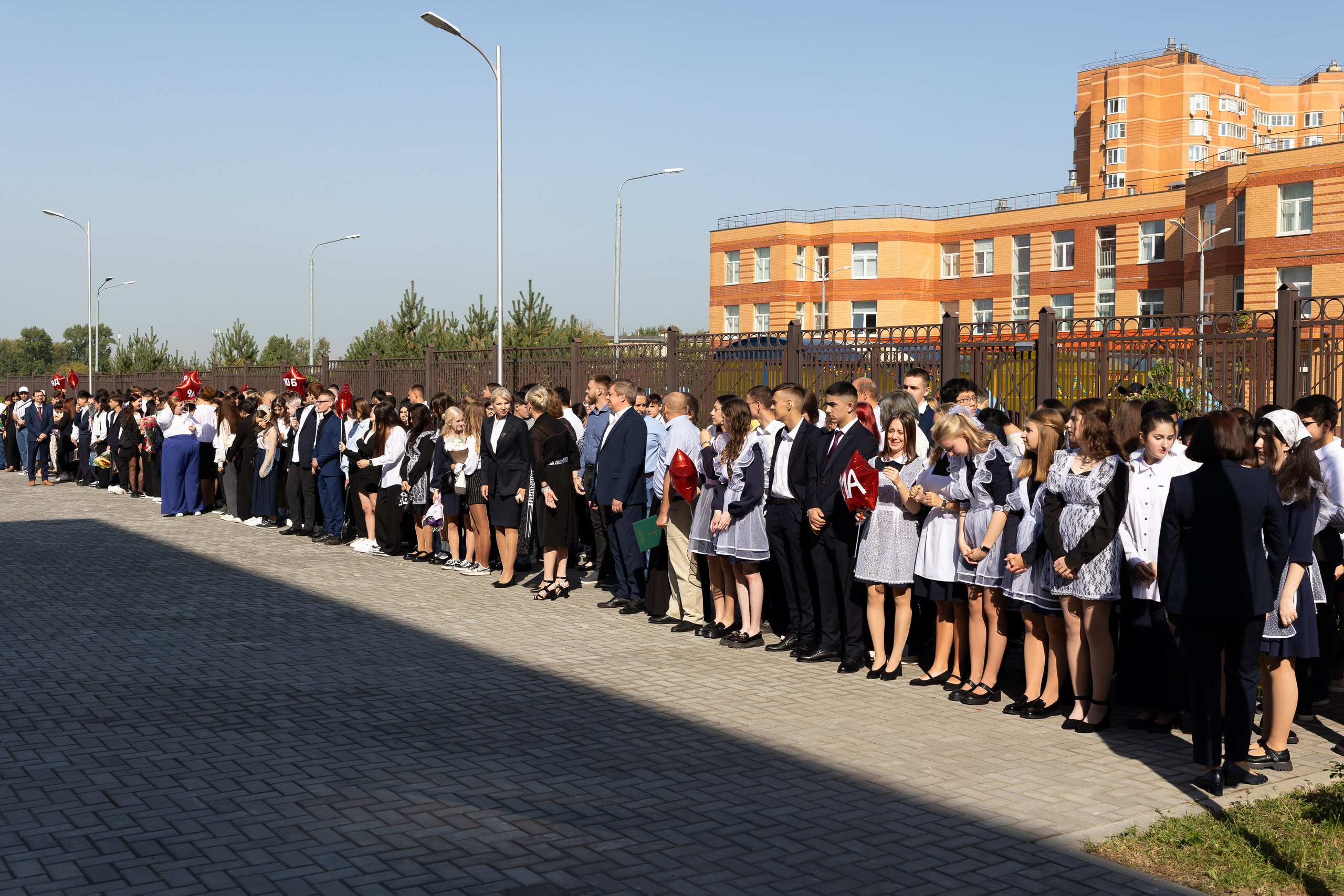 Линейка 1 сентября. Профессиональный Фотограф в Москве Андрей Славнов