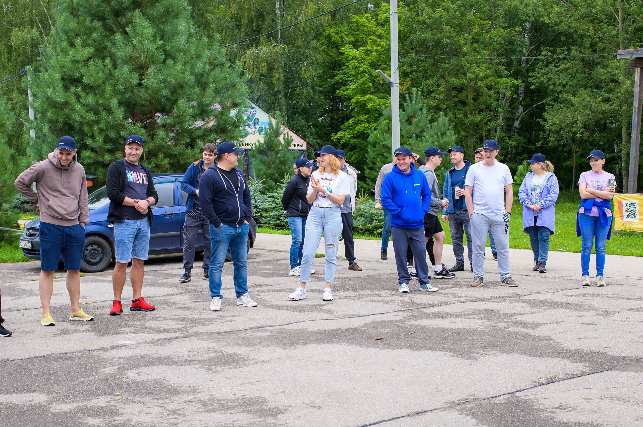 репортажная съемка корпоратива тимбилдинг