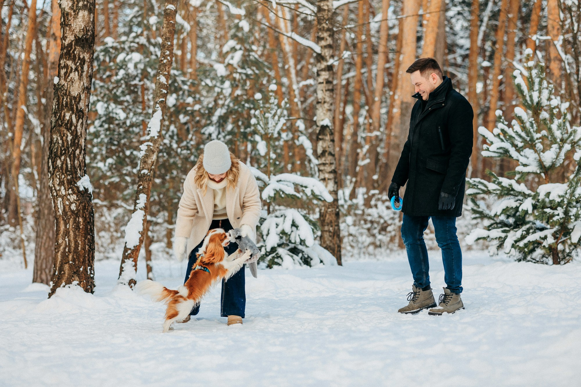 Юля, Илья и Майкл. Фотограф-анималист Елена Радченко, Москва