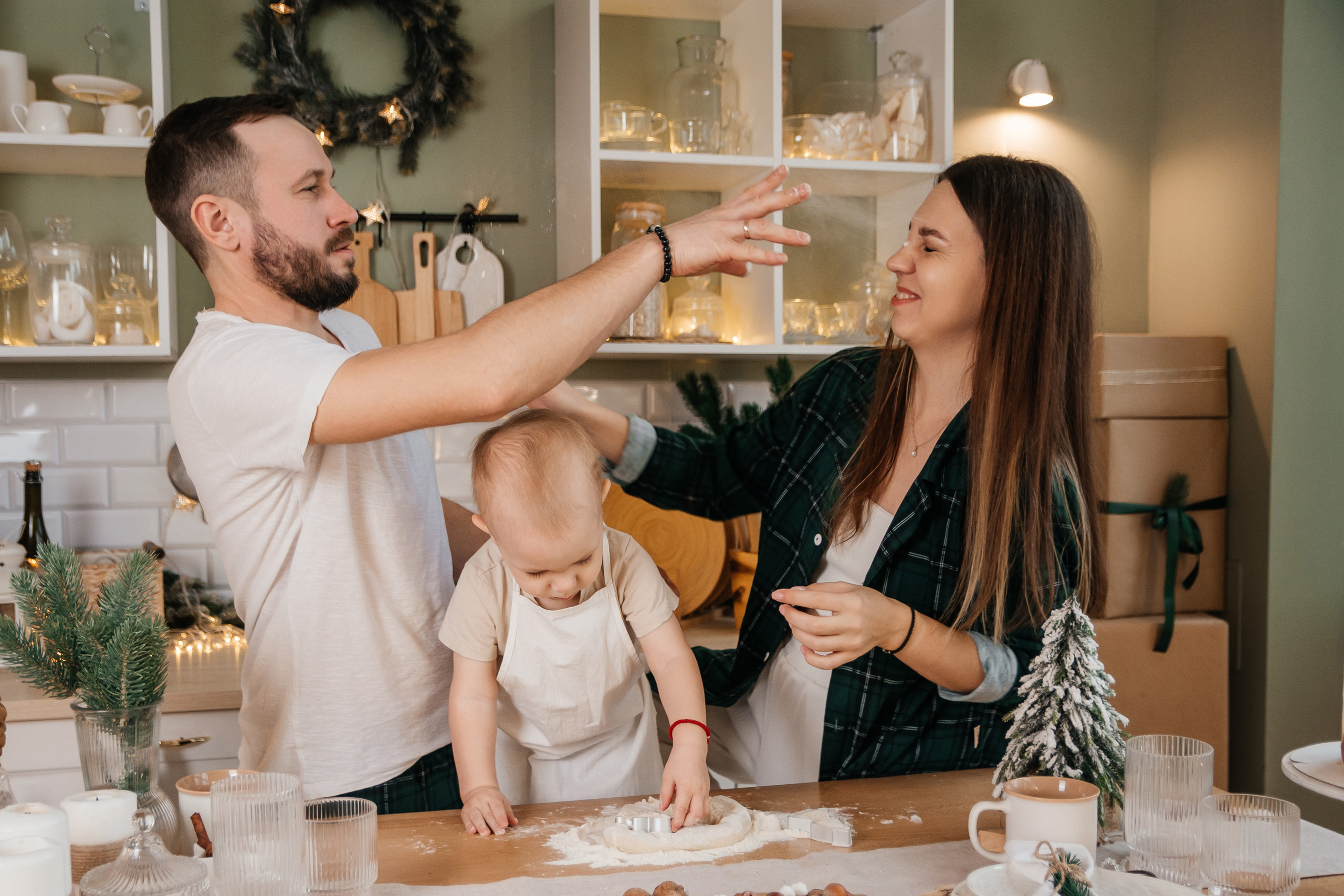 Фотосессия дня Рождения в студии. Семейный и детский фотограф Кущ Наташа