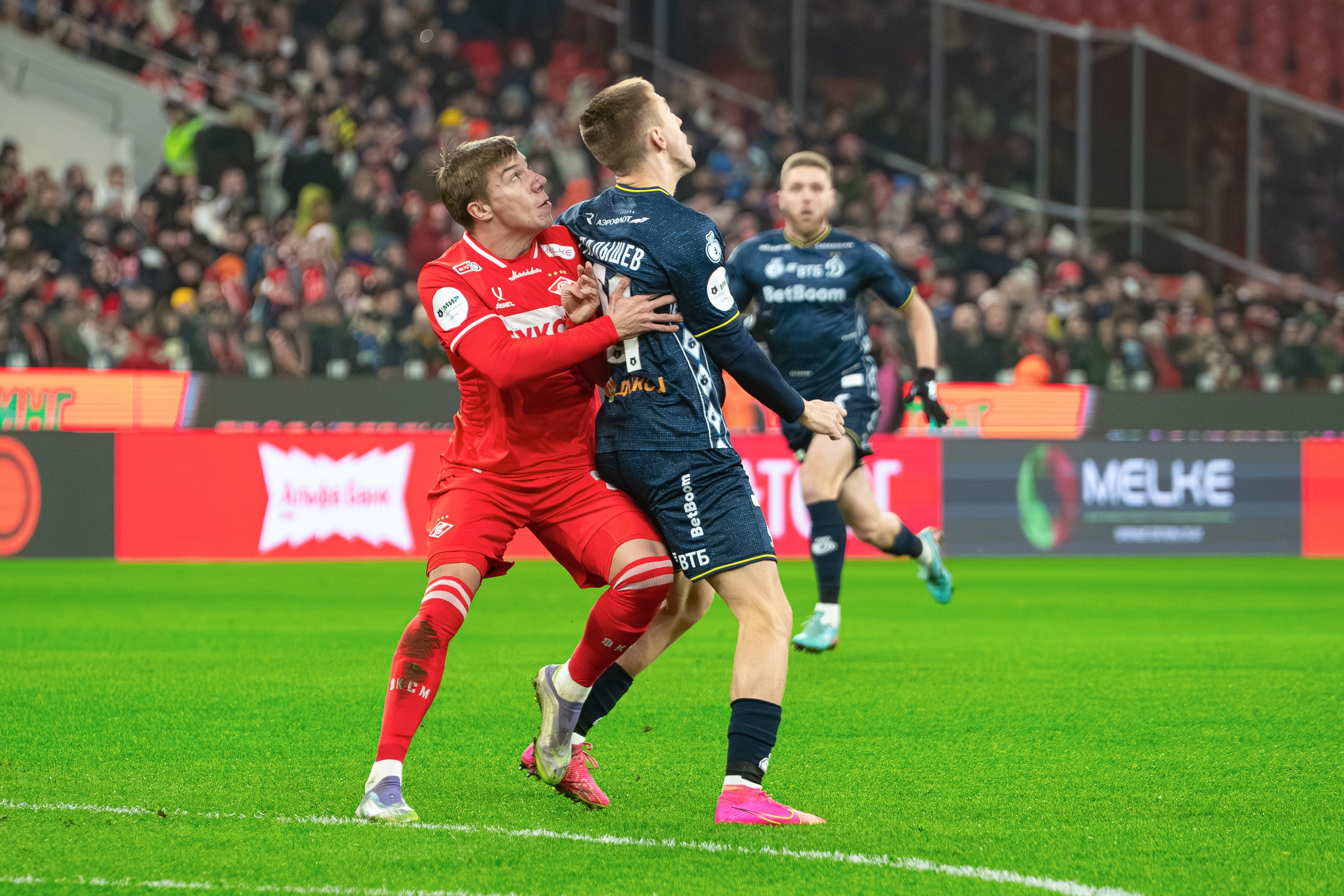 Спартак — Динамо — Чемпионат РПЛ. Спортивная фотосъемка в Москве и Московской области — Спорт в Москве