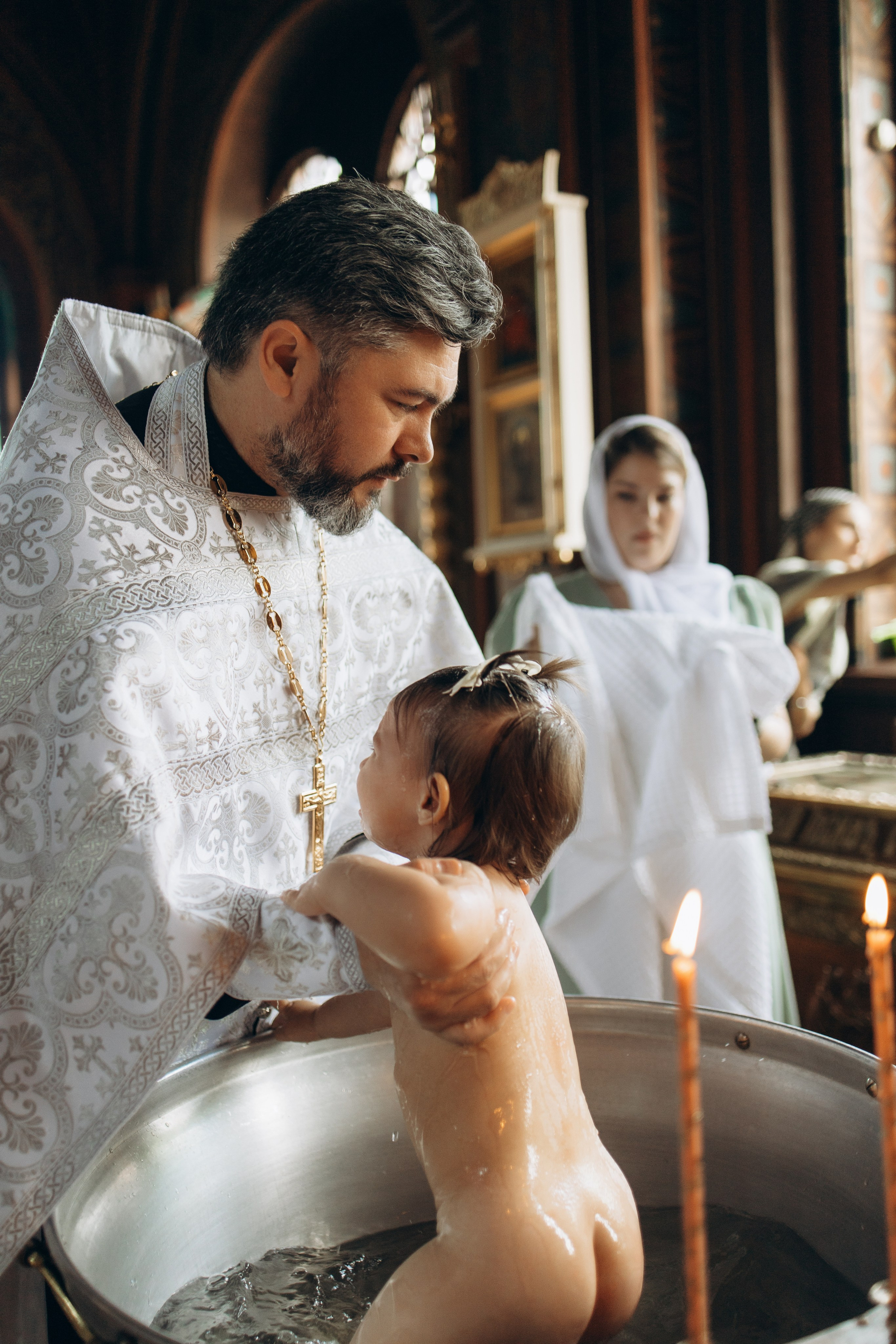 Крещение Стефании. Самый теплый фотограф в Краснодаре Рябоконь Ксения