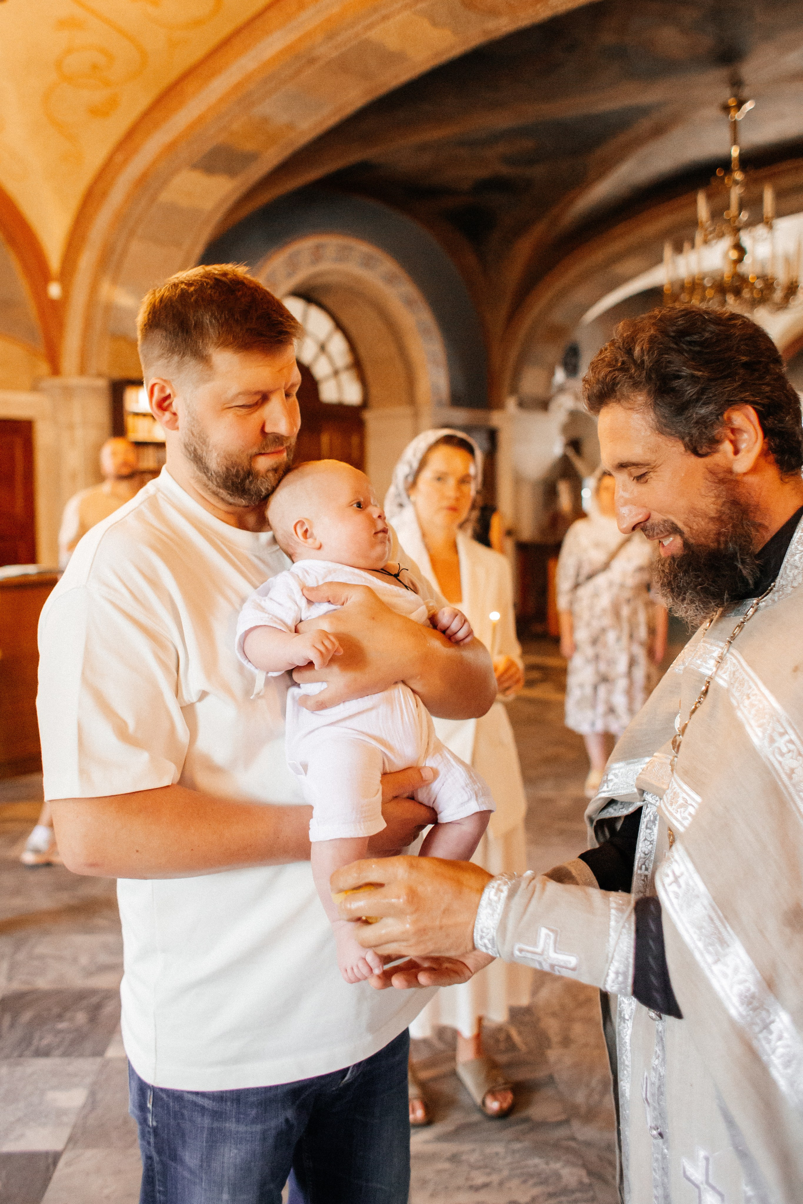 Крещение Матвея. Семейный фотограф Виктория Потехина Москва