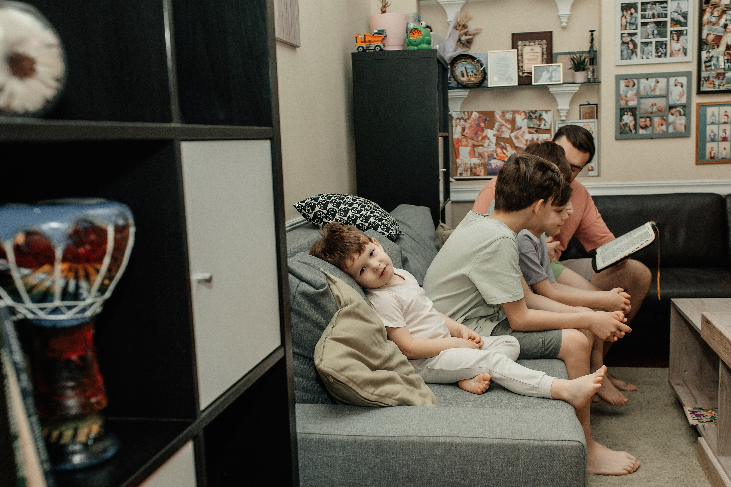 4 сыночка и лапочка дочка. Семейный фотограф в Новосибирске Екатерина Сафронова