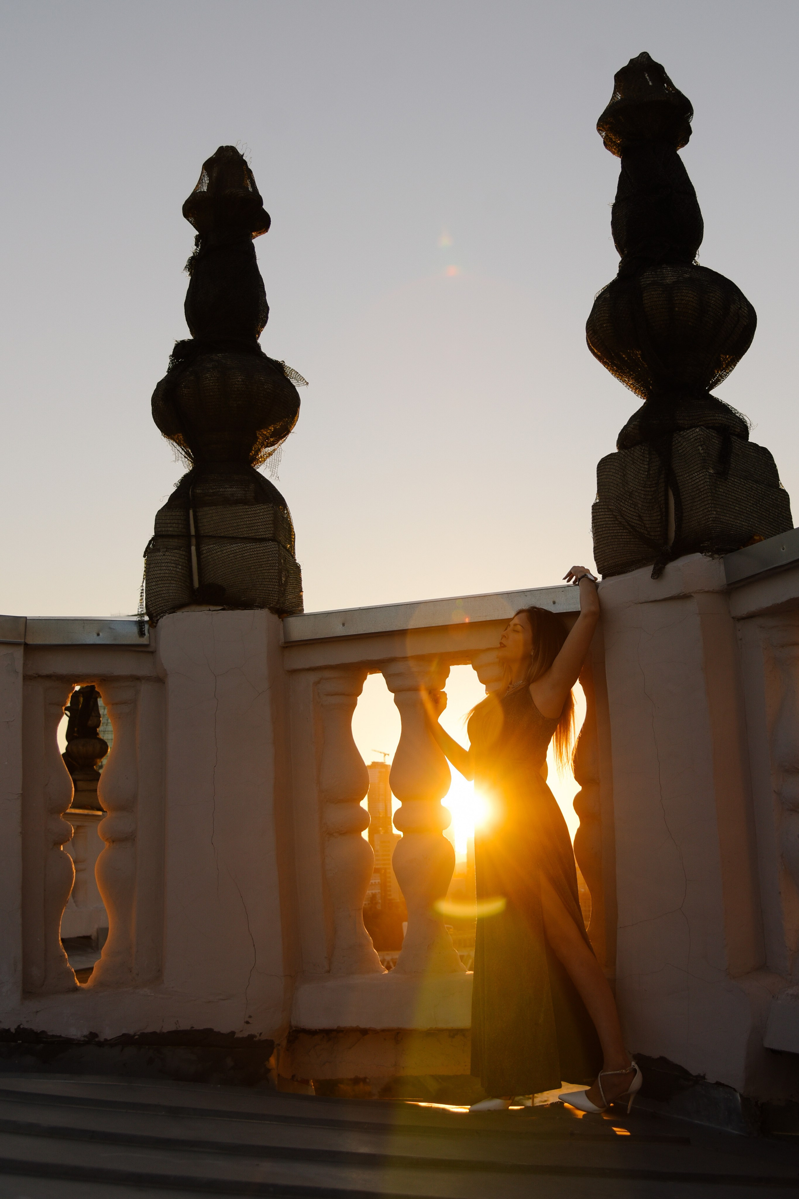Крыша напротив Москва-Сити. Фотограф Лола Волна, город Москва