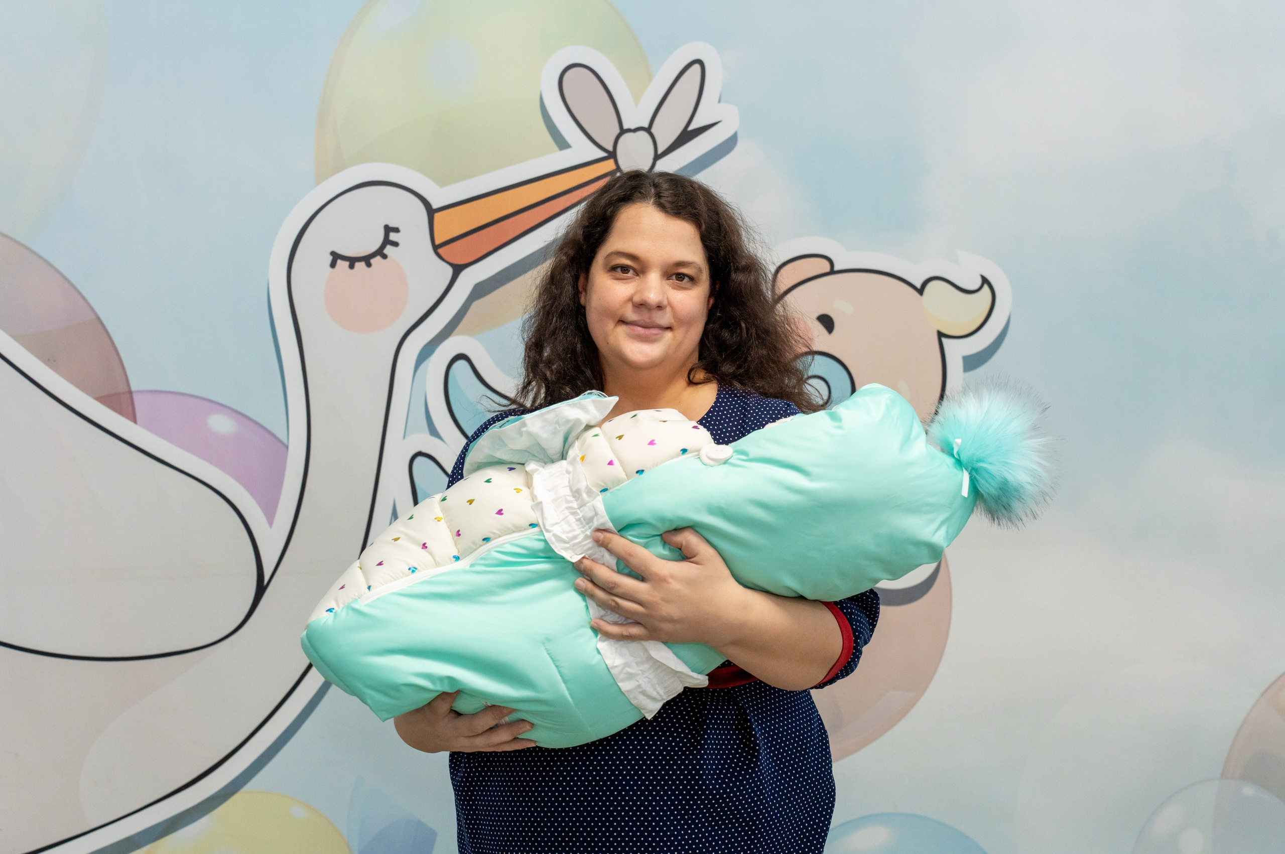 Выписка из роддома. Фотограф на Крещение и Венчание в Туле, детский и семейный фотограф