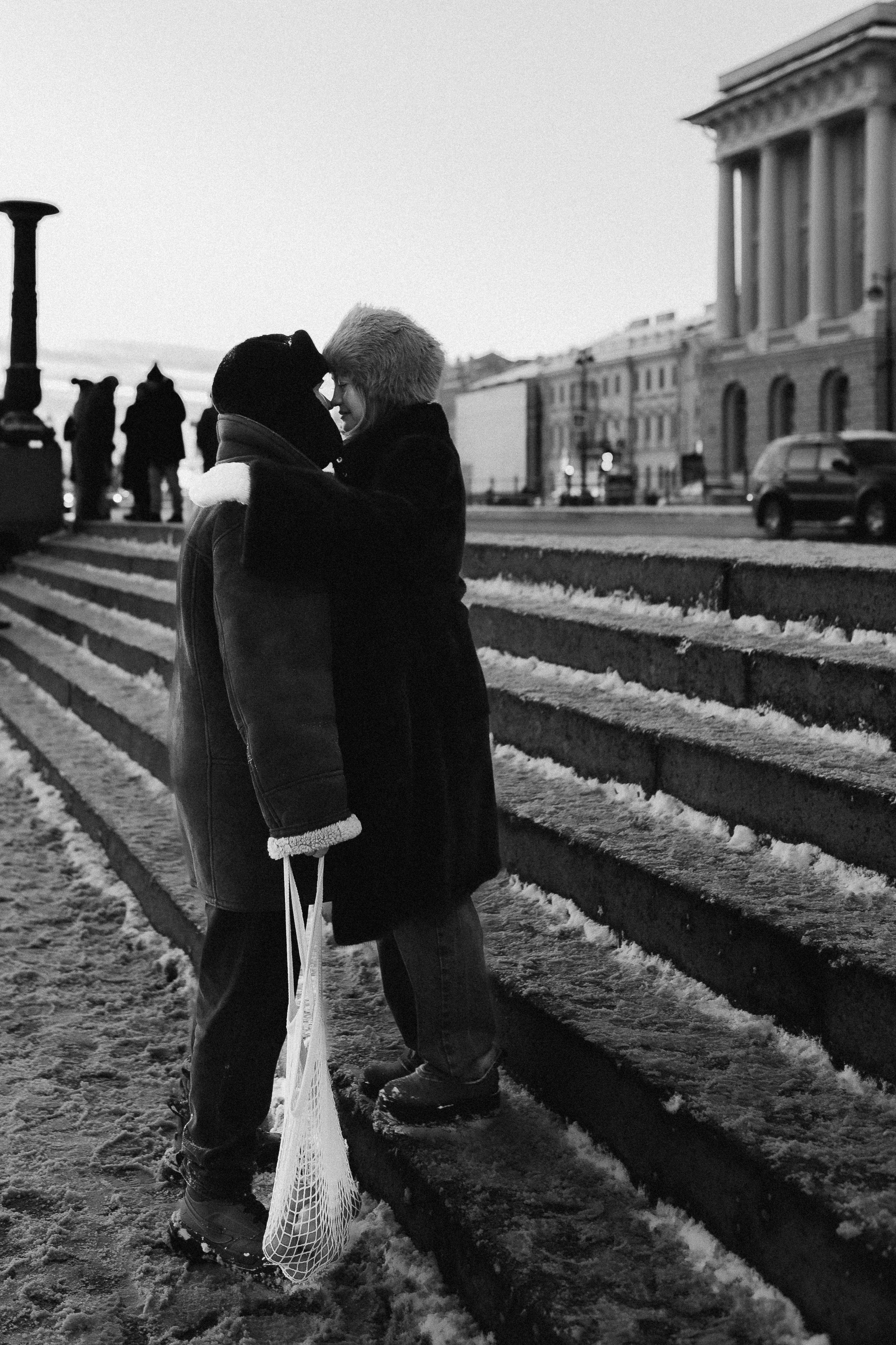 LoveStory зимняя. Фотограф Санкт-Петербург Князева Елизавета