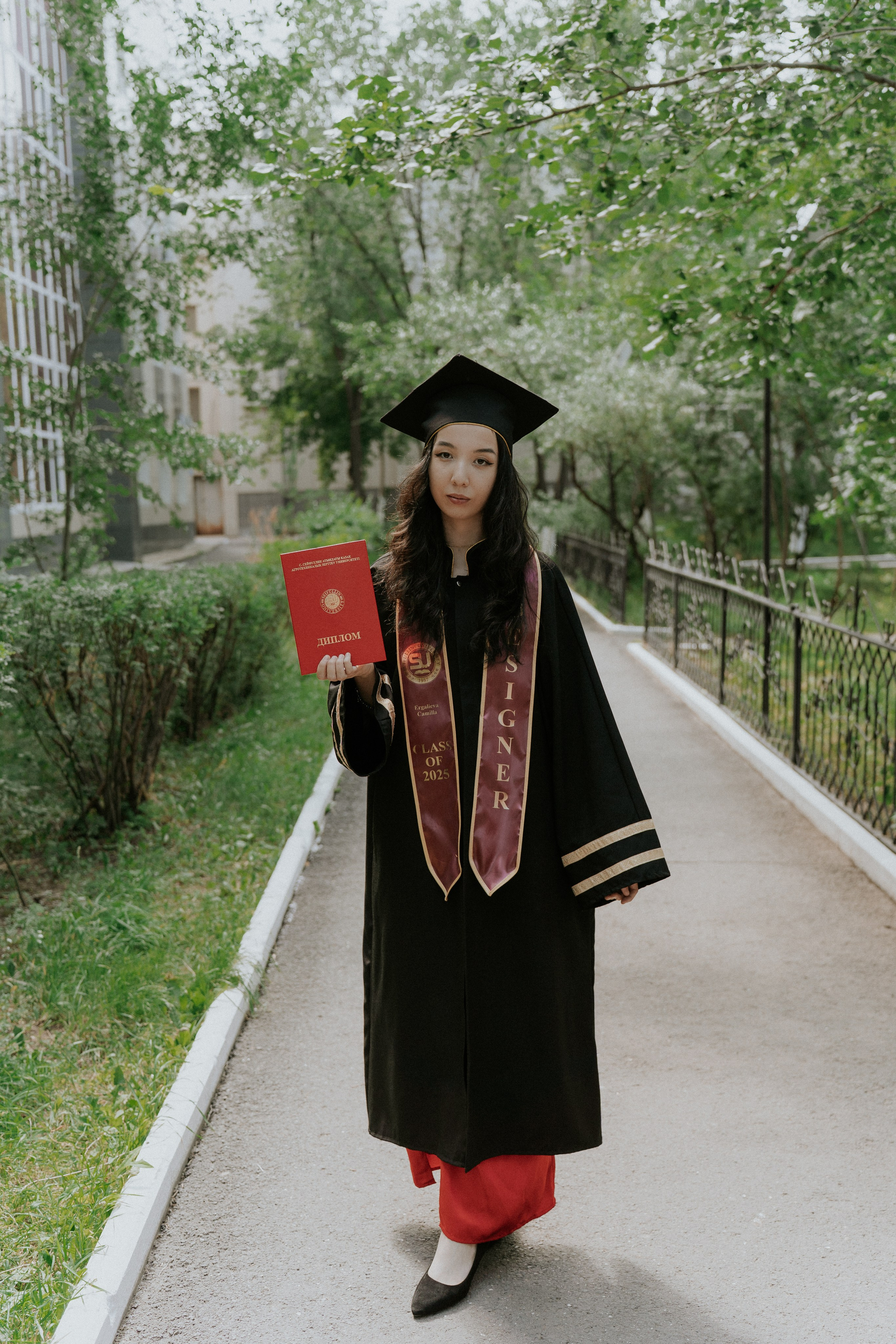 Выпускной Аграрный унивеситет. Крис Богомазова