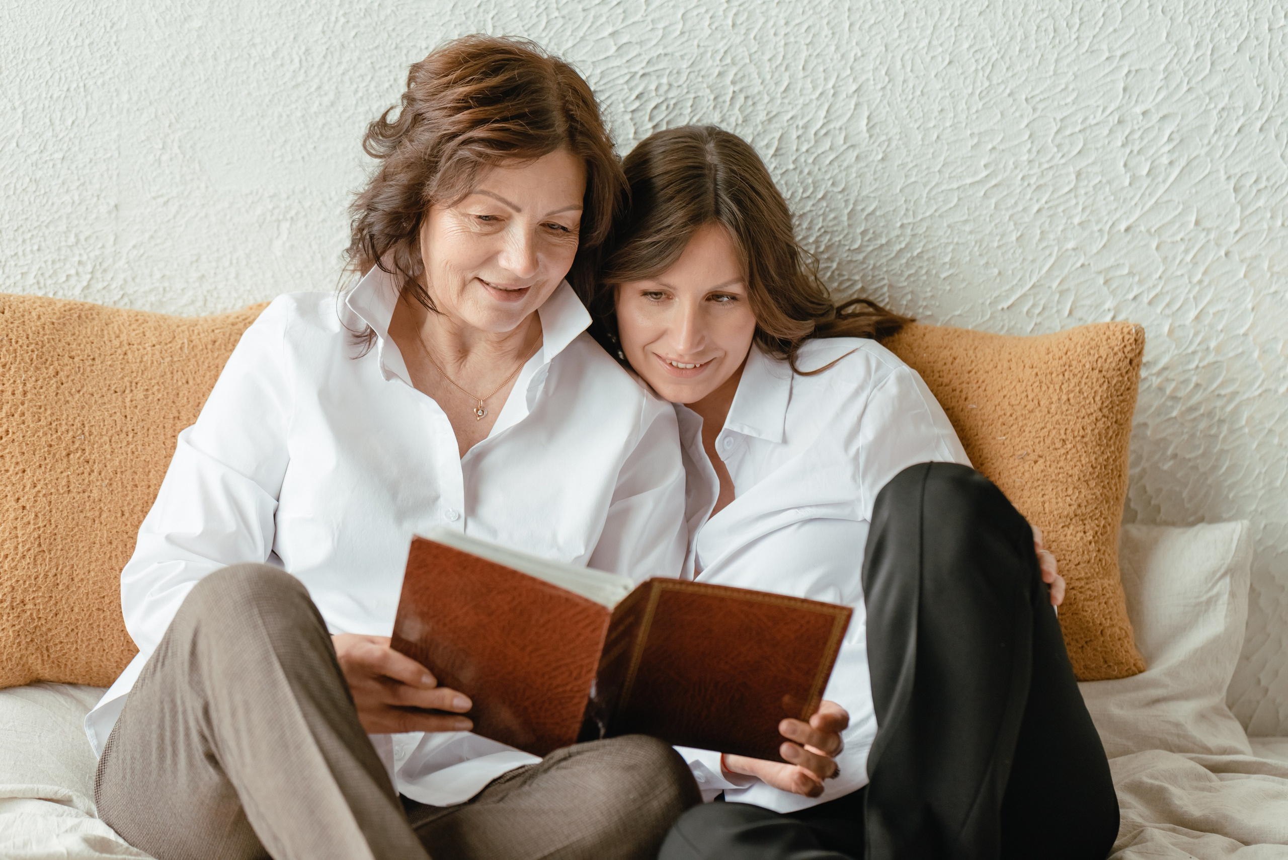 Полина с мамой. Семейный и детский фотограф в Туле