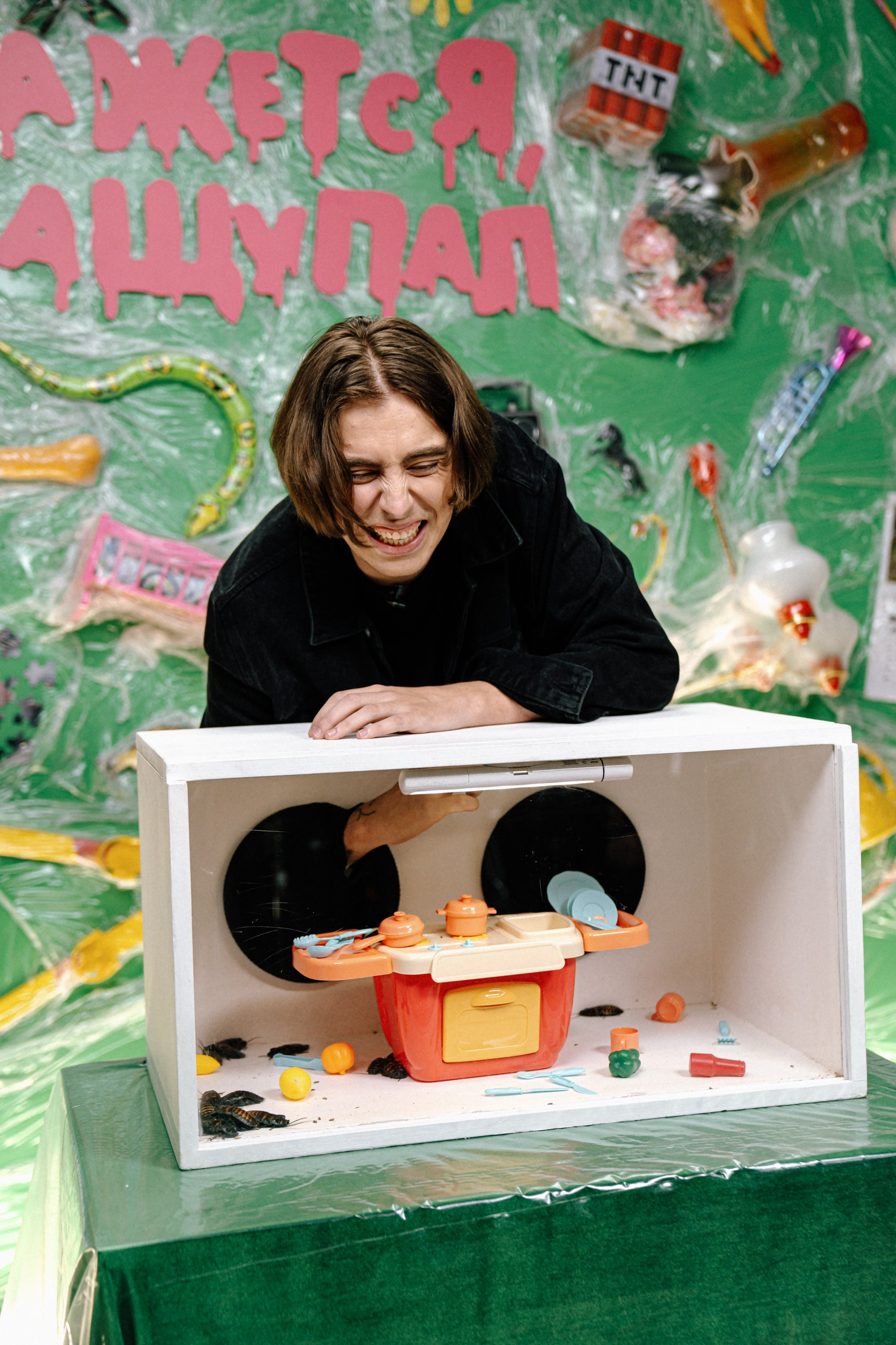 Бэкстейдж шоу Клик Клак «Кажется нащупал». Костя Жуков — фотограф в Москве