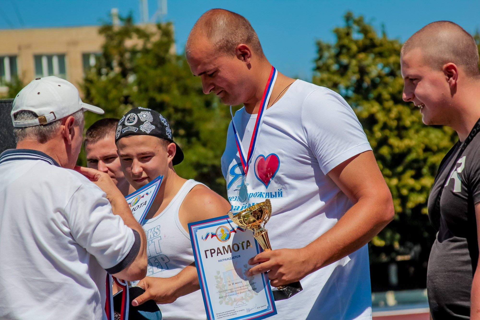 День Физкульт. Максим Матвийченко и Виктория Басова профессионалы своего дела