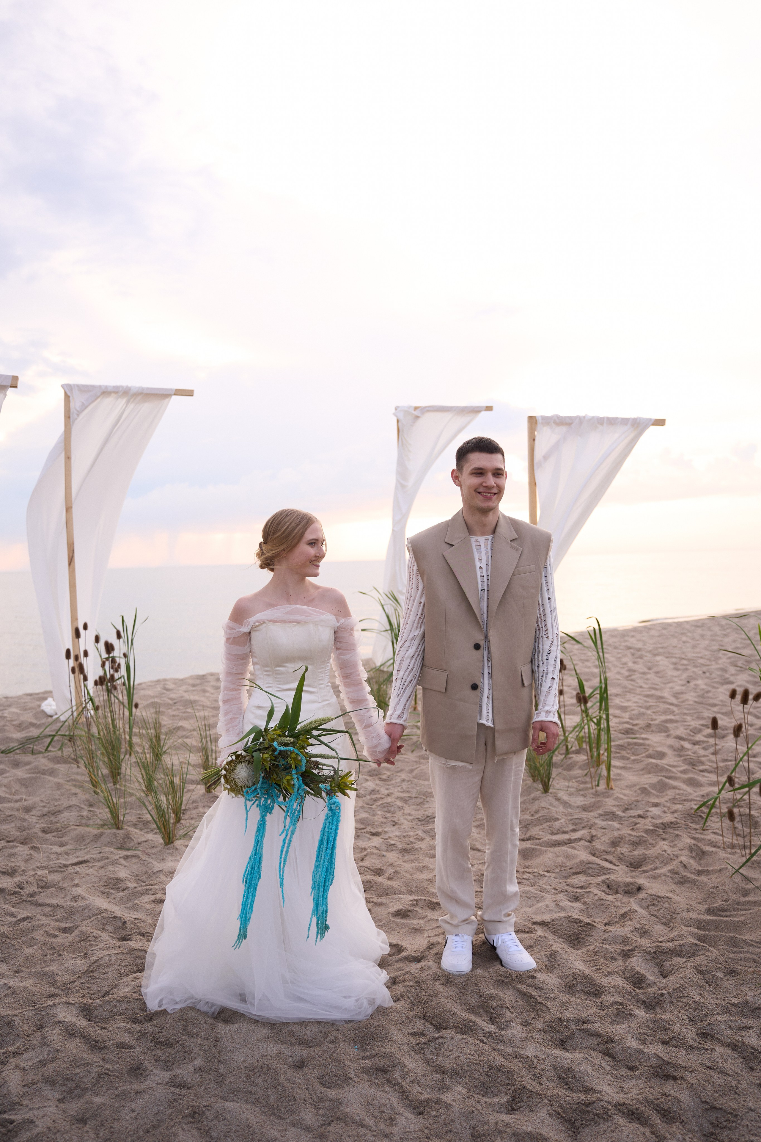 Янтарная свадьба. Калининград. Оформление свадеб, декор свадеб Вера Маркова, Москва