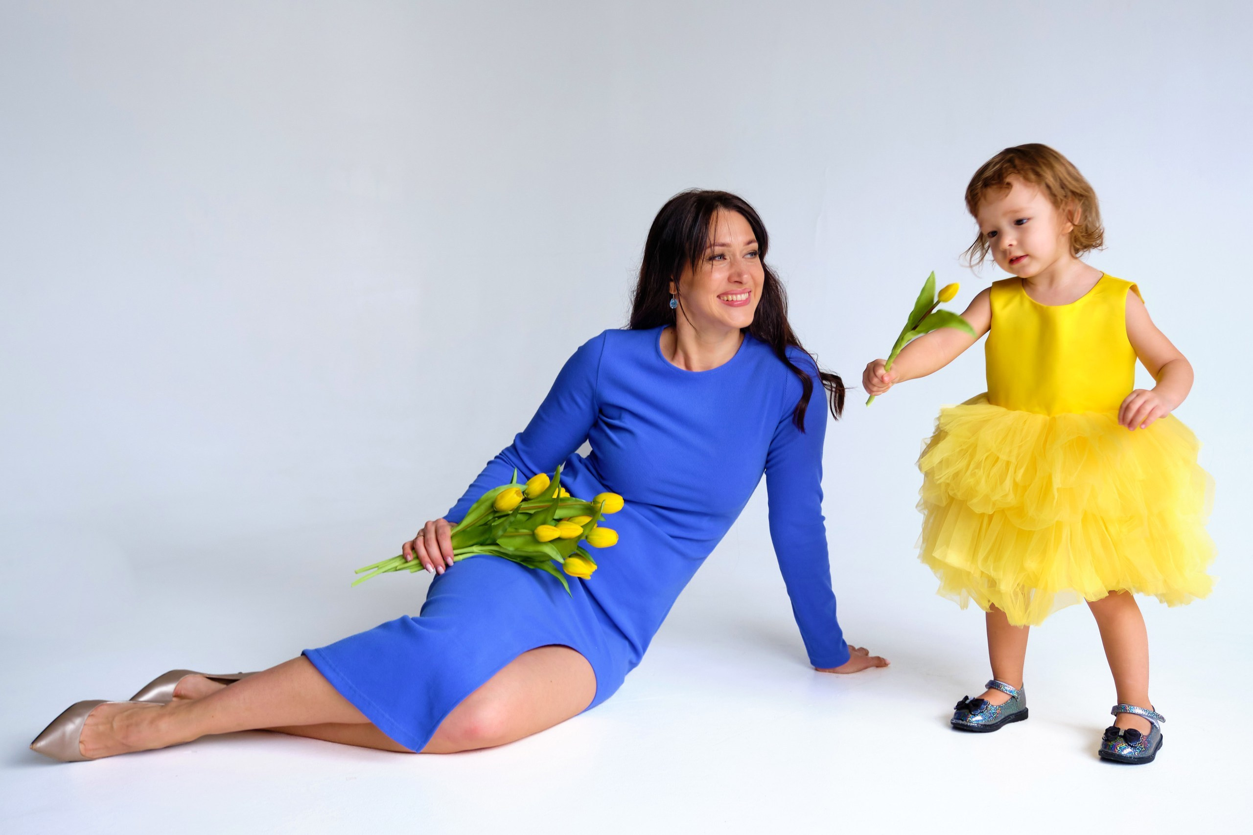 Наталья с дочкой. Весна. Фотограф в Самаре Татьяна Дубаносова