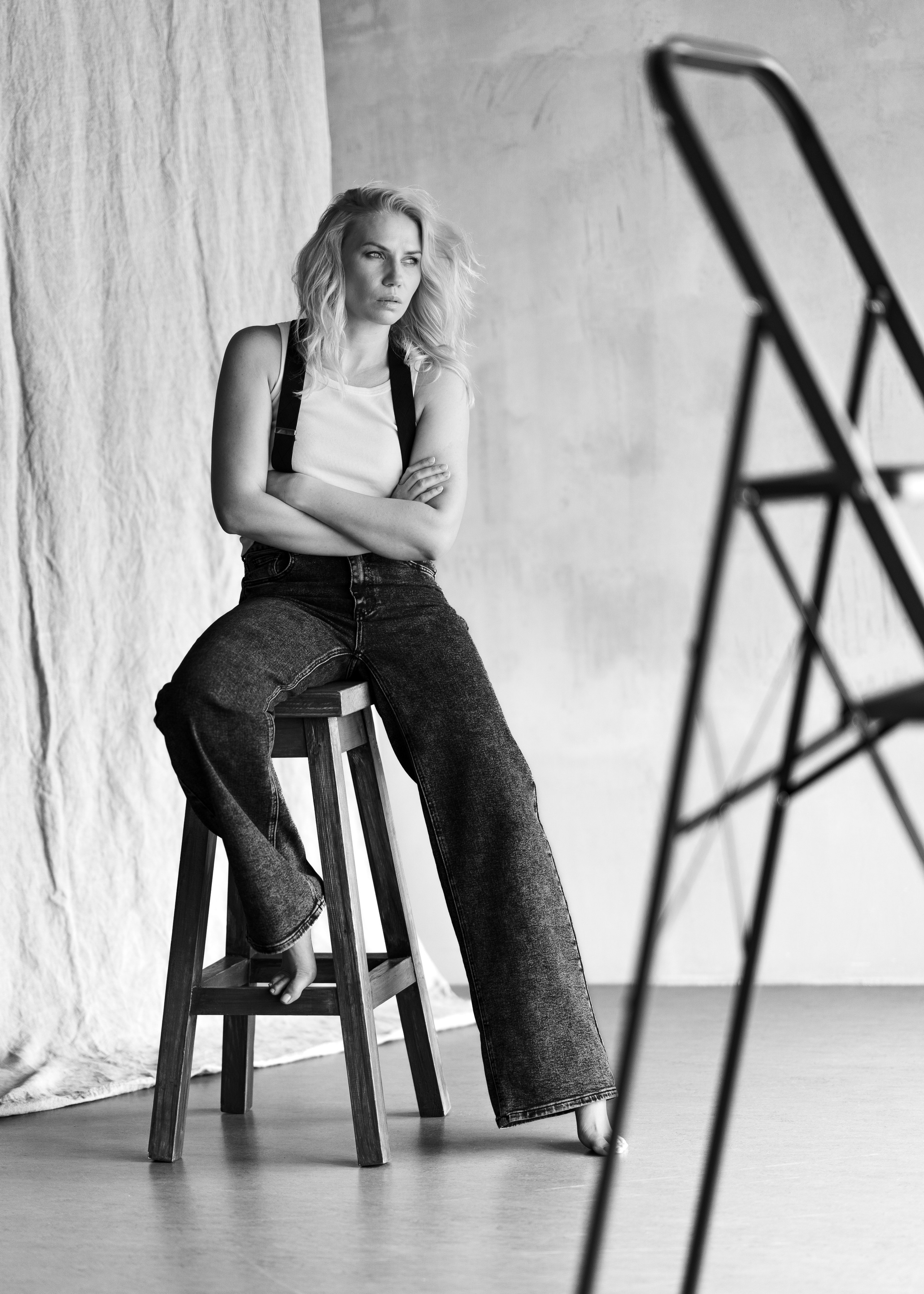 Женский портретный фотограф 35+ Воронеж. Добро пожаловать в магию ЧБ портрета