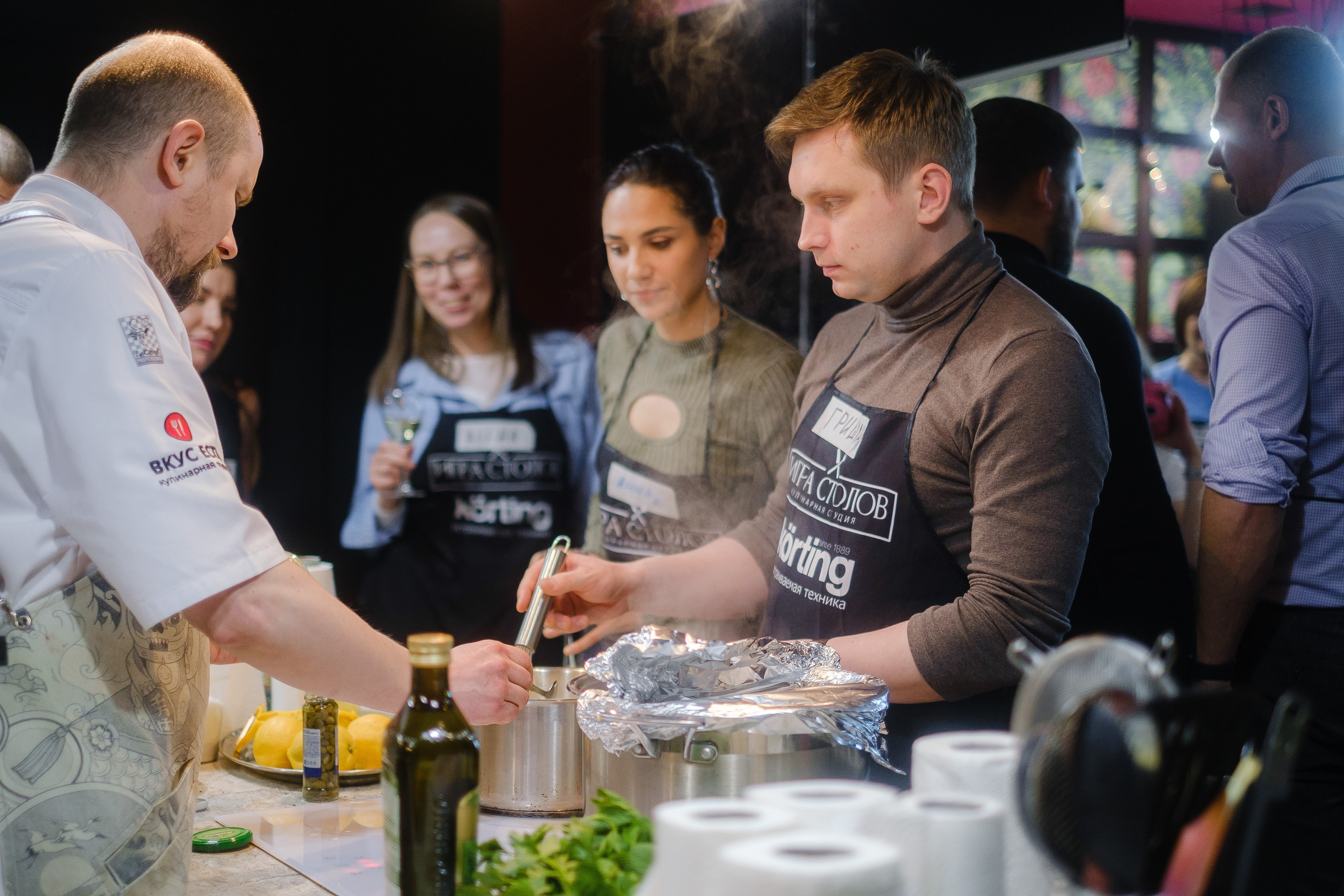 Корпоратив на кулинарном мк. Фотограф Мария Хлебникова Санкт-Петербург Москва