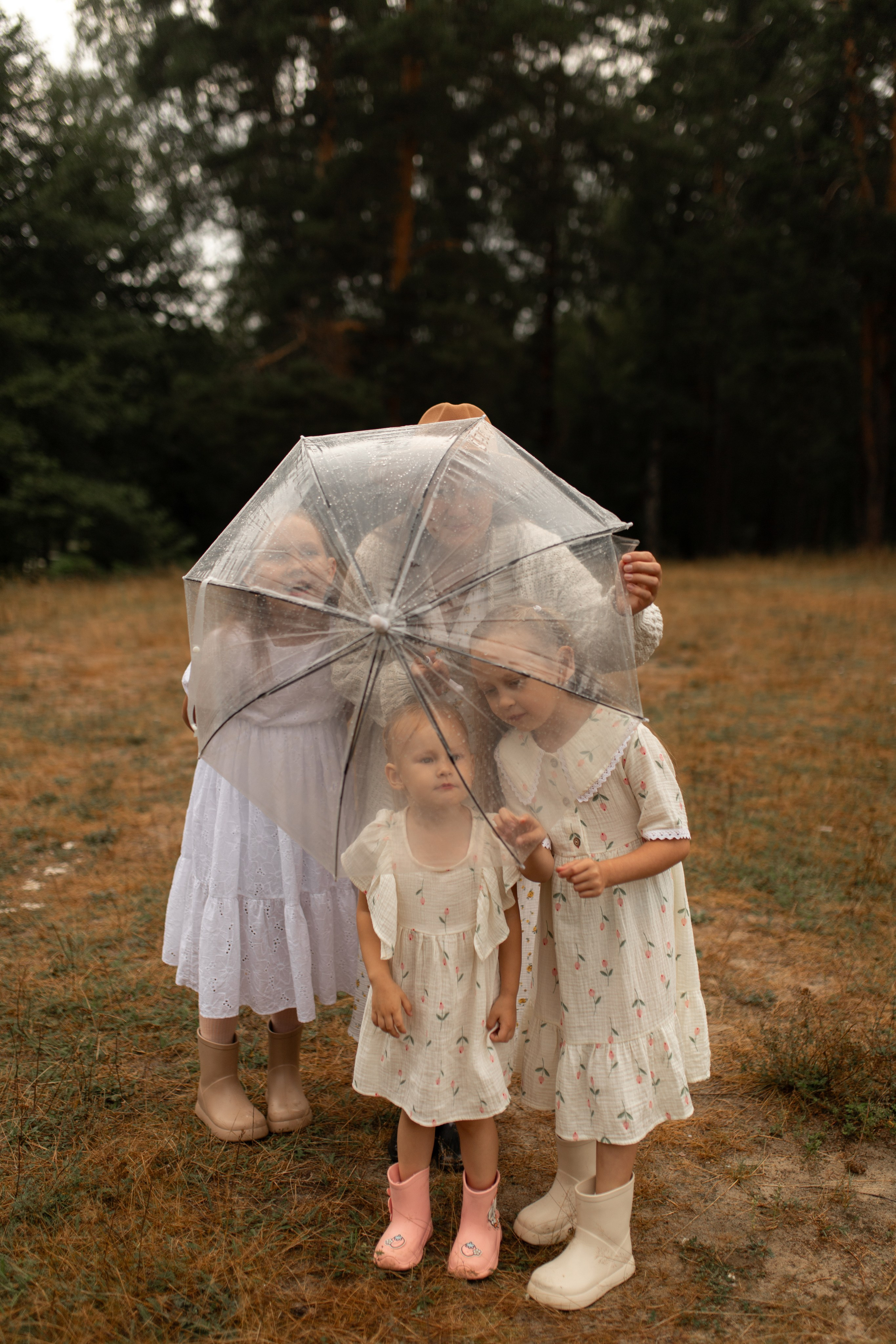 Мама Алина, Маша, Дина и Анечка. Фотограф Татьяна Семенова