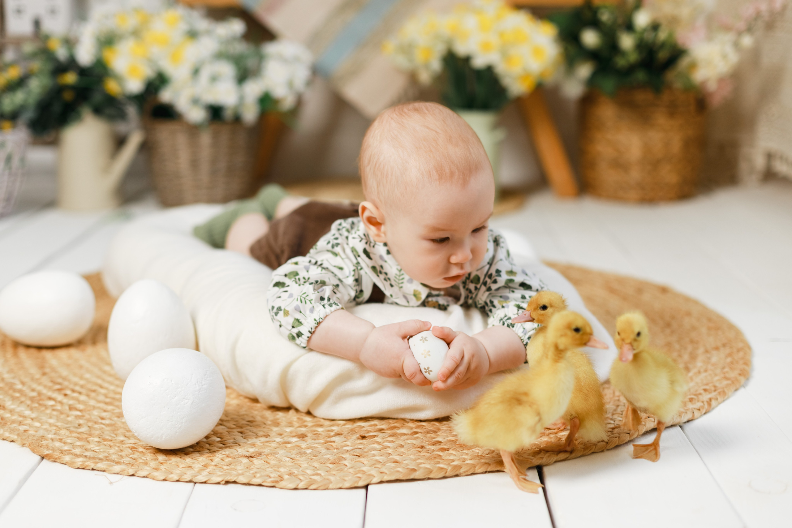 Фотосессия с утятами. Детский и семейный фотограф в Краснодаре Альбина Морозова