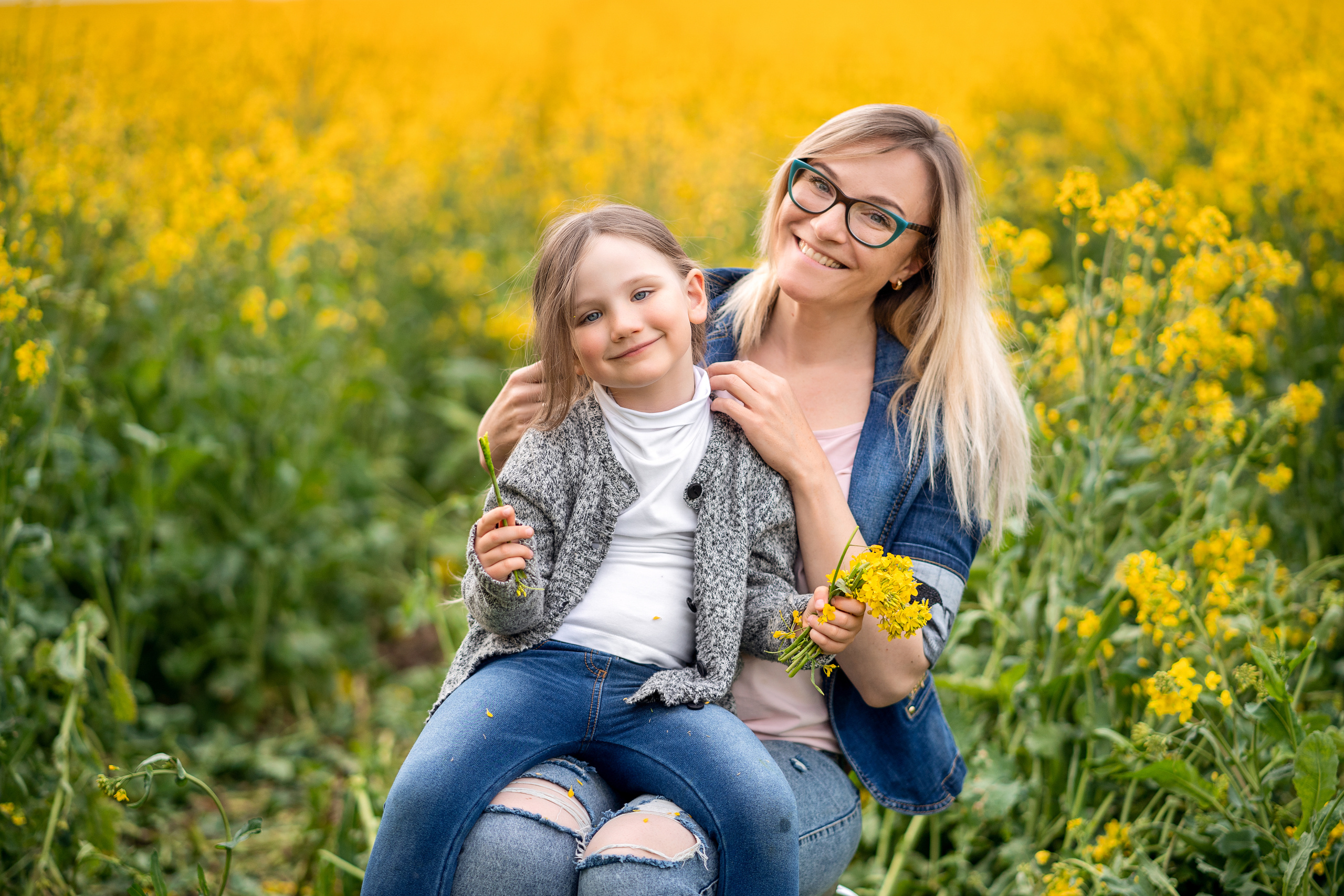 Прогулки в рапсе. Семейный и свадебный фотограф Минск, Беларусь Анна Орловская