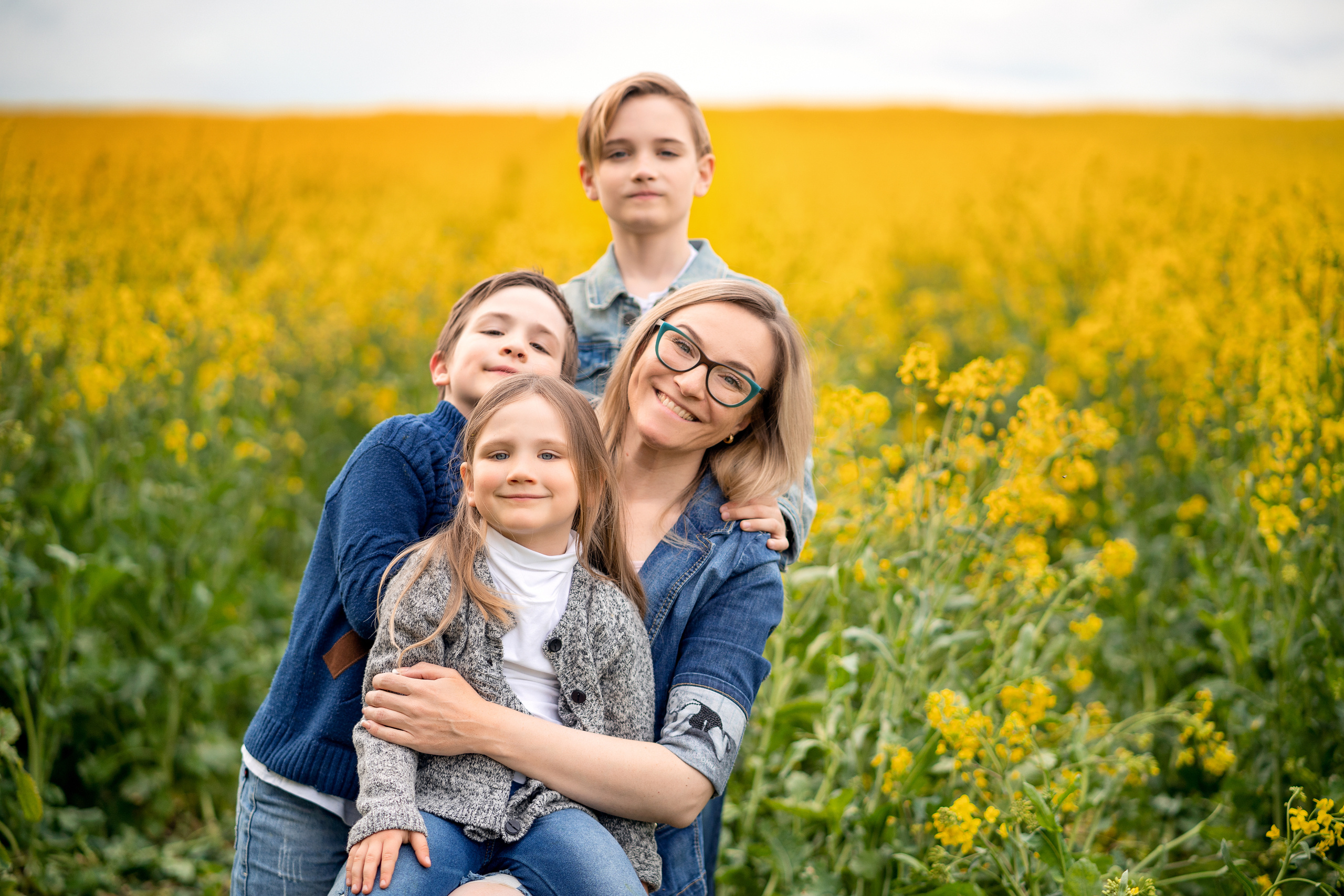 Прогулки в рапсе. Семейный и свадебный фотограф Минск, Беларусь Анна Орловская