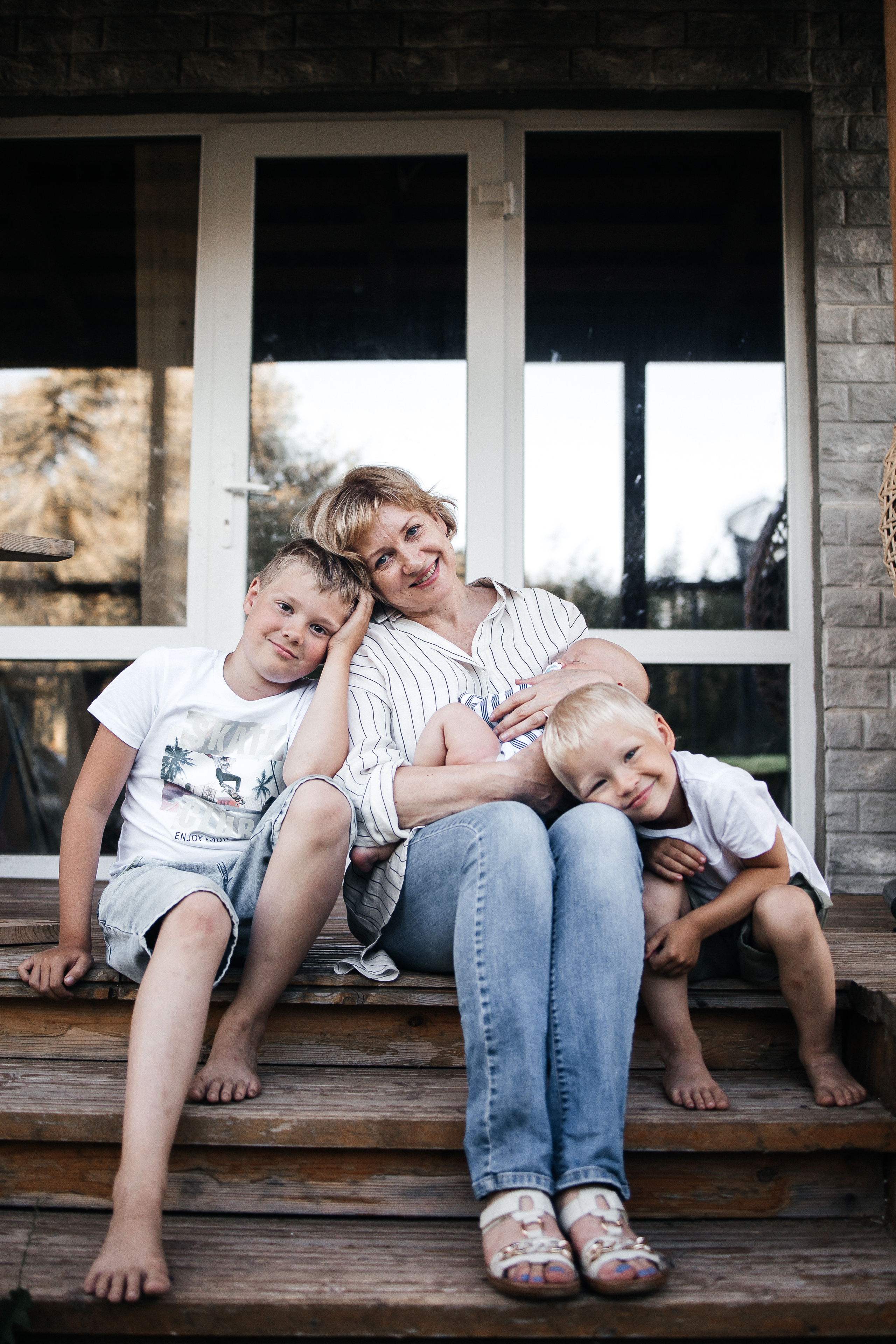 Семейная фотосессия на даче. Семейный, свадебный и портретный фотограф в Саратове Мария Засыпкина
