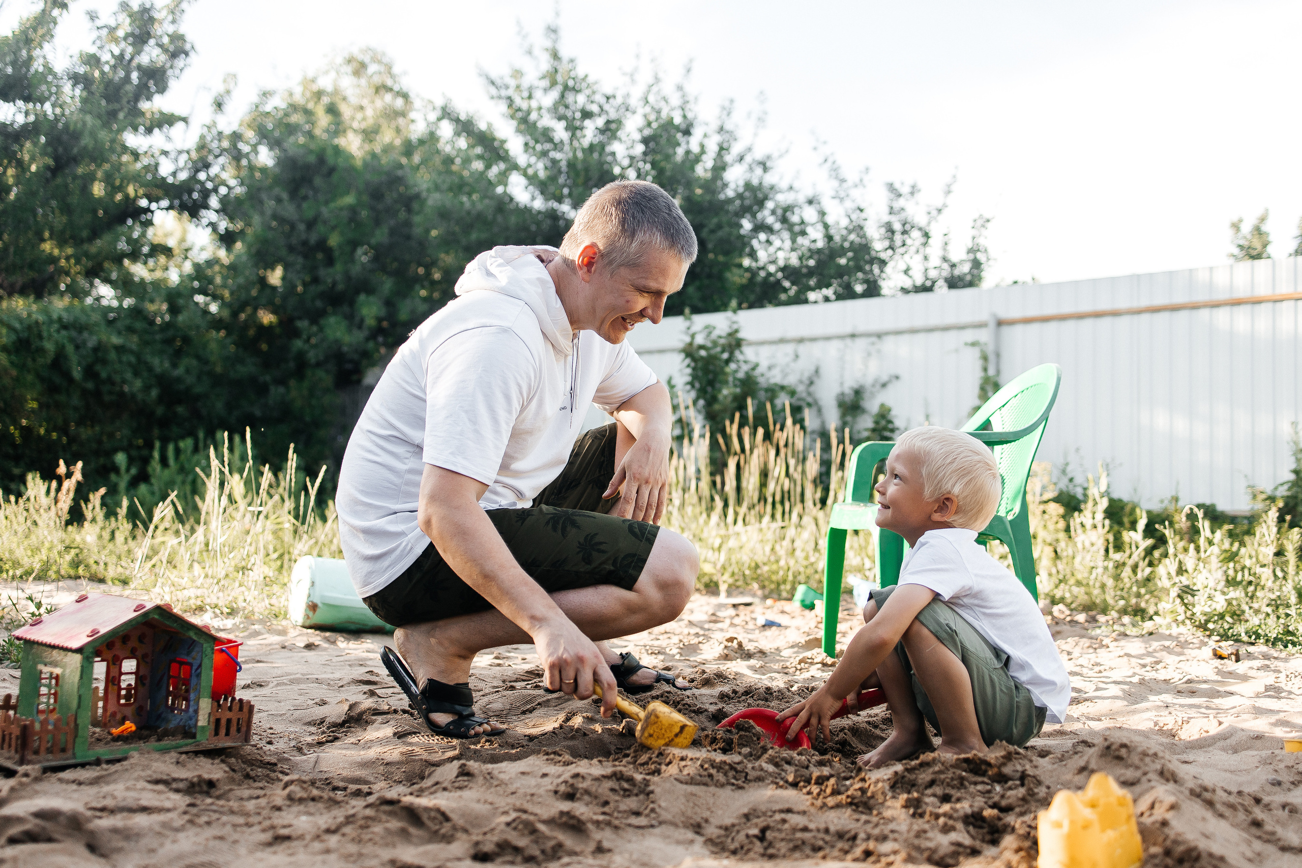 Семейная фотосессия на даче. Семейный, свадебный и портретный фотограф в Саратове Мария Засыпкина