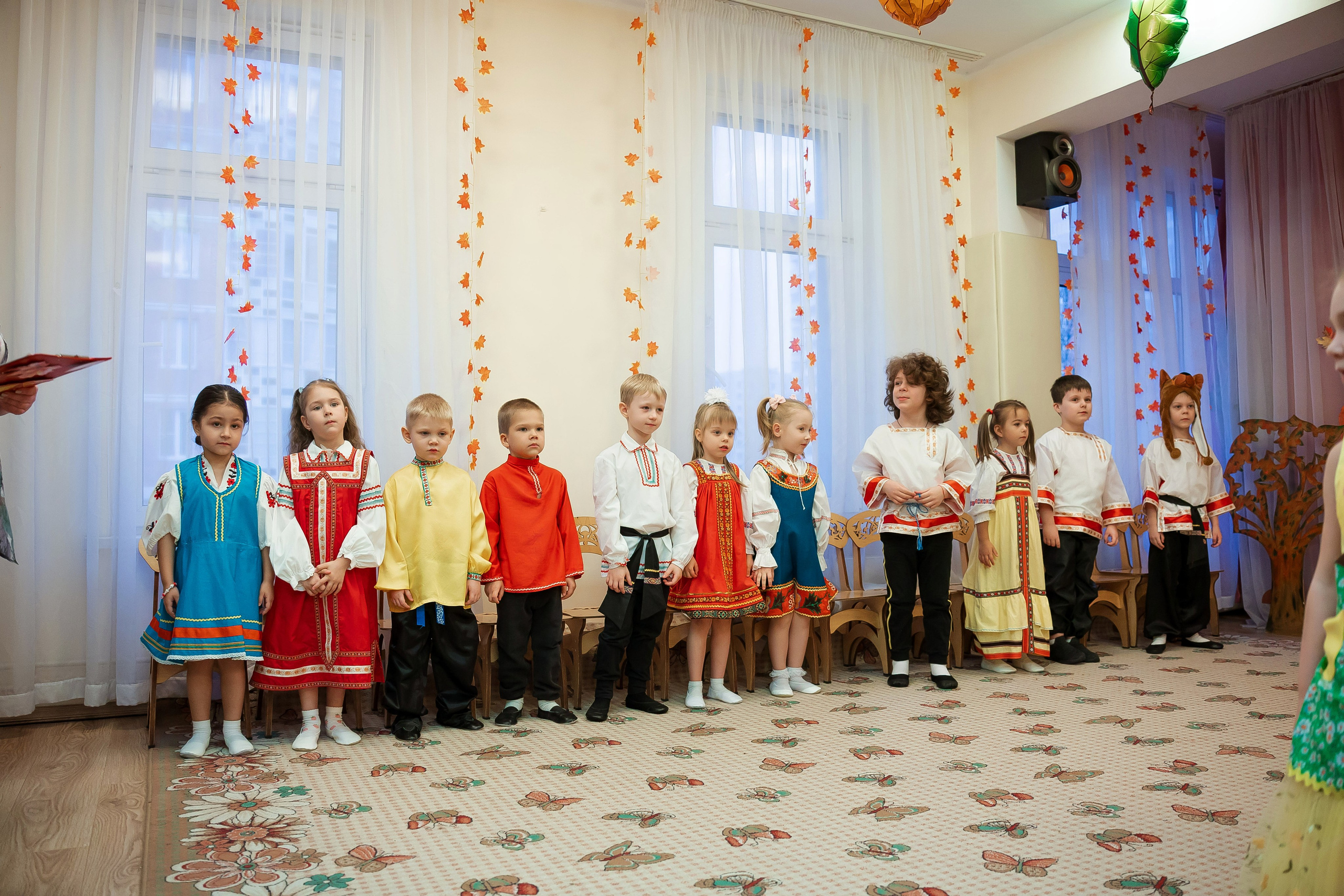 Осенний утренник. Семейный и детский фотограф в Москве Александра Мак
