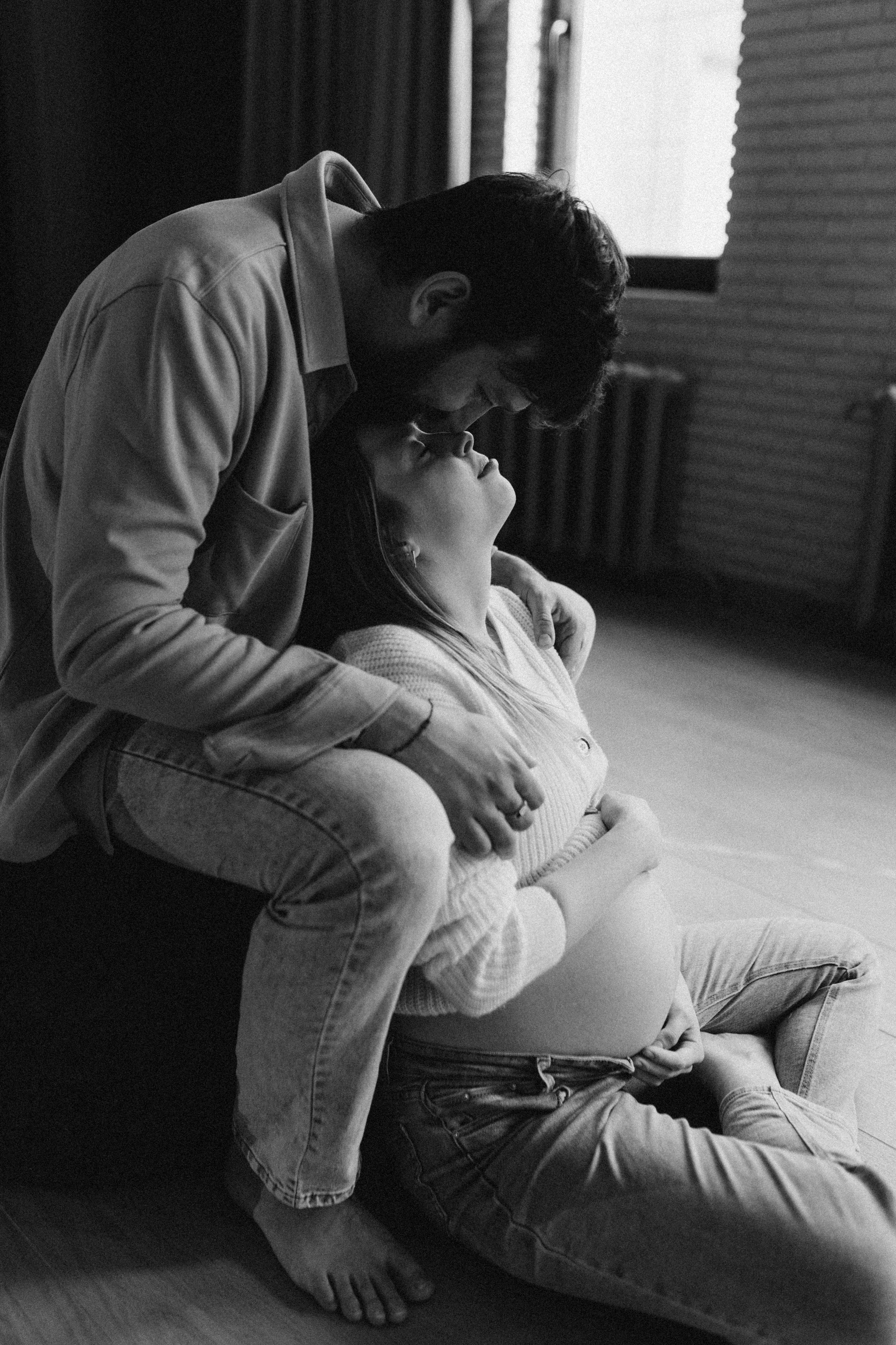 12.04 Илья и Даша. В ожидании чуда. Семейный и домашний фотограф Советский Югорск Екатерина Цыганок