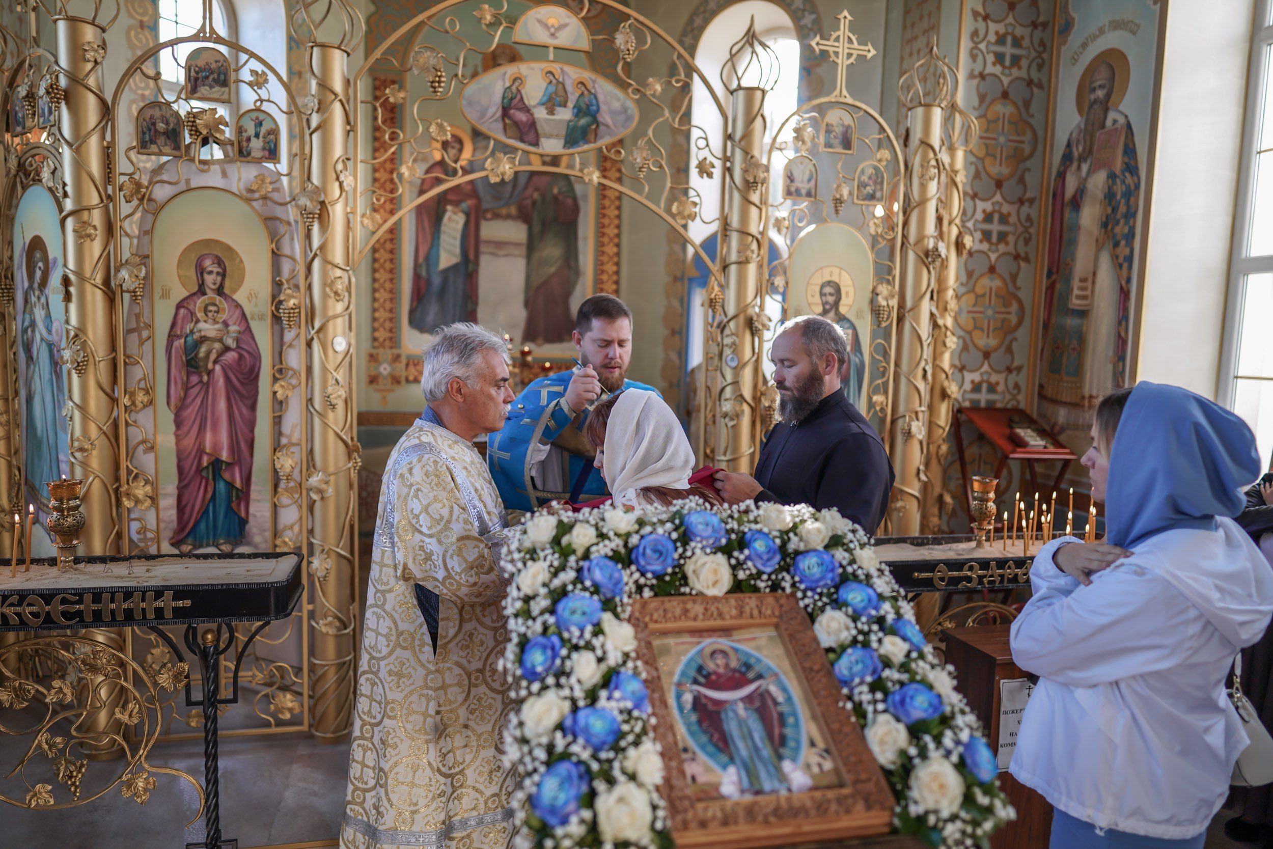 Покров Пресвятой Богородицы в храме ап. Андрея Первозванного. Церковный фотограф Севастополь
