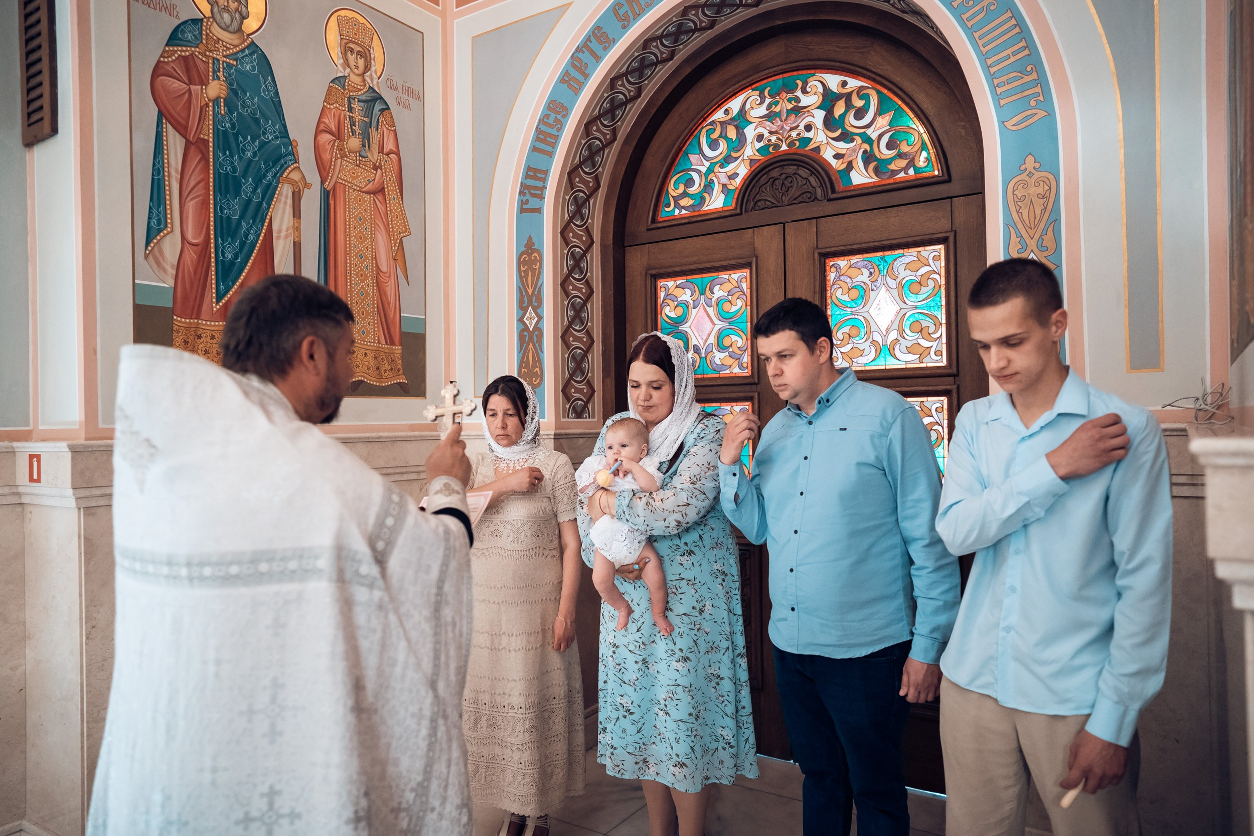 Крещение в Александро-Невском соборе Симферополь. Церковный фотограф Севастополь