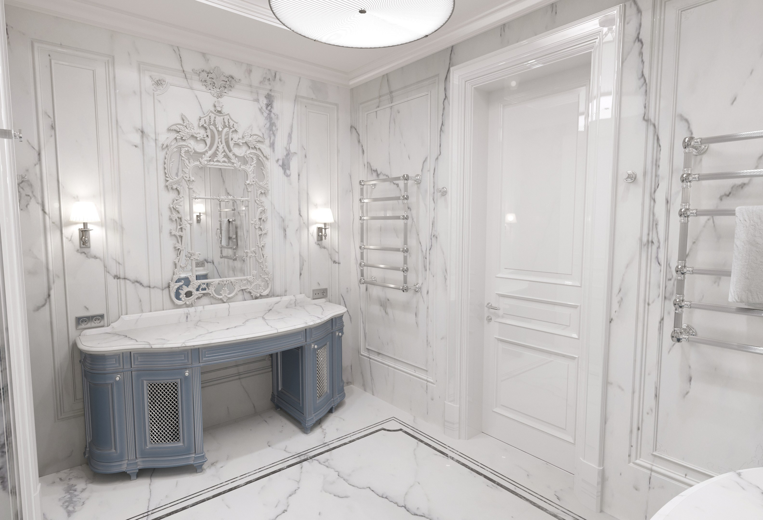 Тумба под раковину. Студия дизайна интерьера RISE DESIGN STUDIO