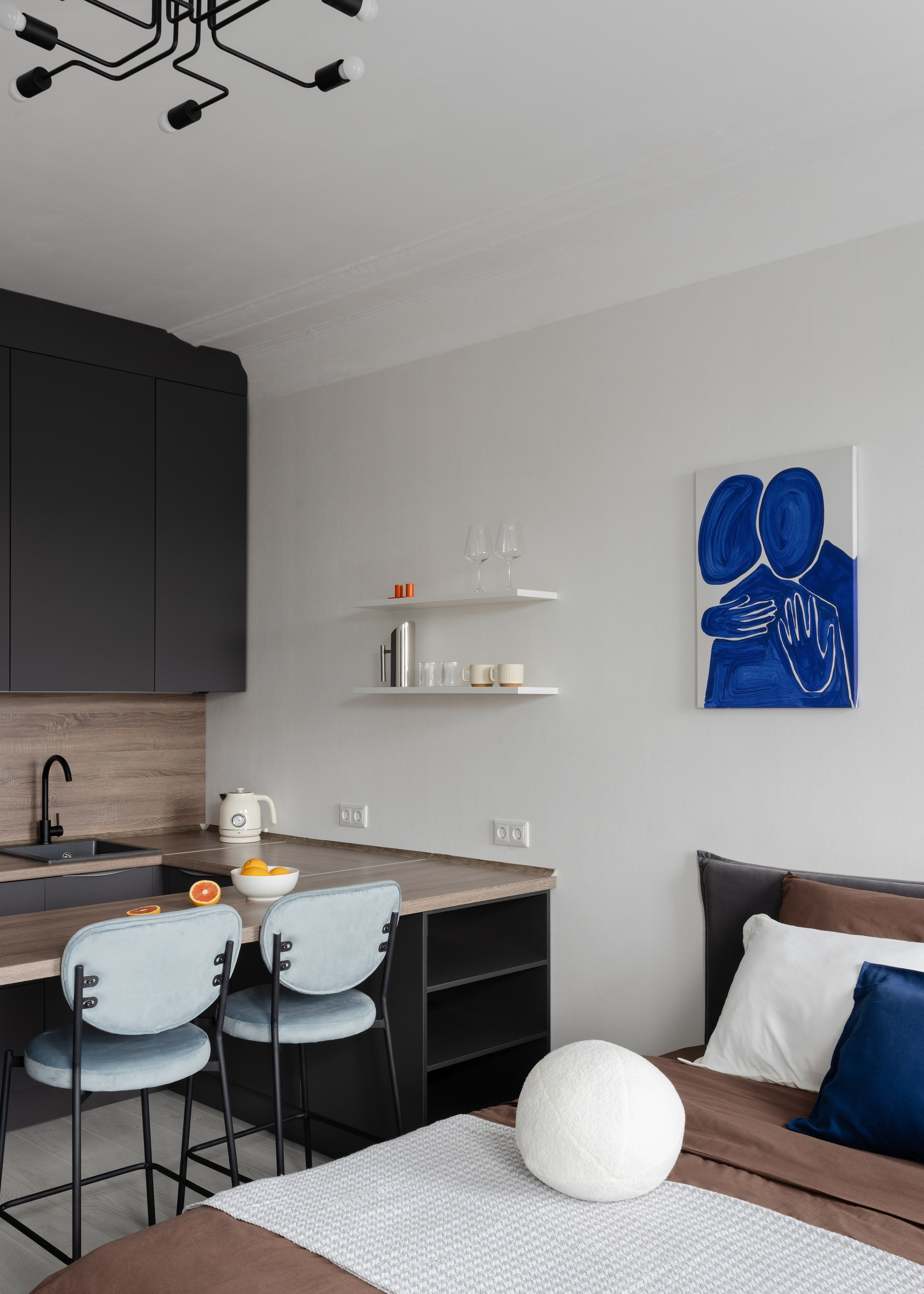 Квартира на Фонтанке под аренду // реализован. Дизайнер интерьера | kolchanova.dsgn