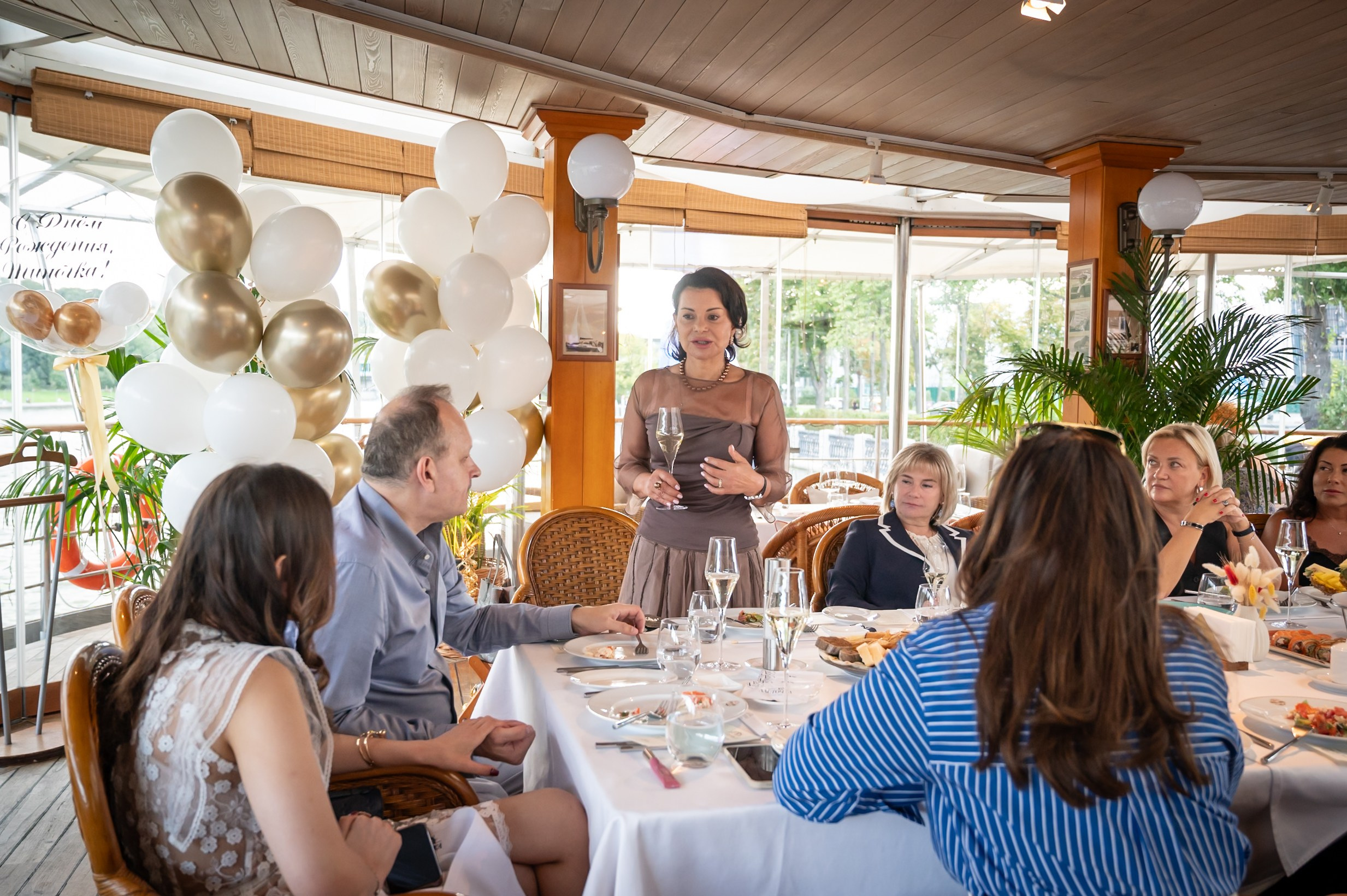 День рождения в ресторане «Ласточка»
