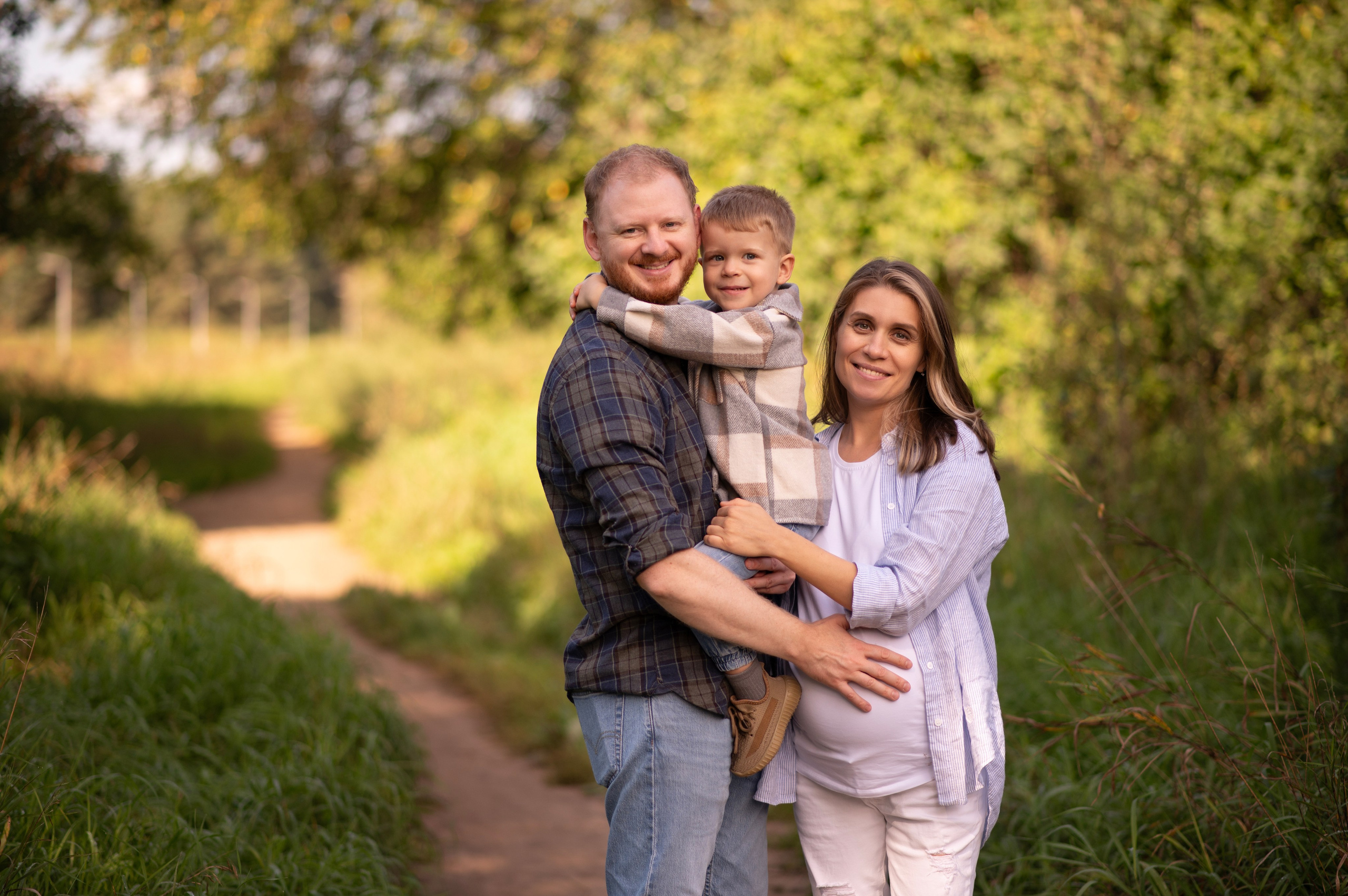 Семейная съемка на природе. Семейный и детский фотограф в Москве Анна Оськина