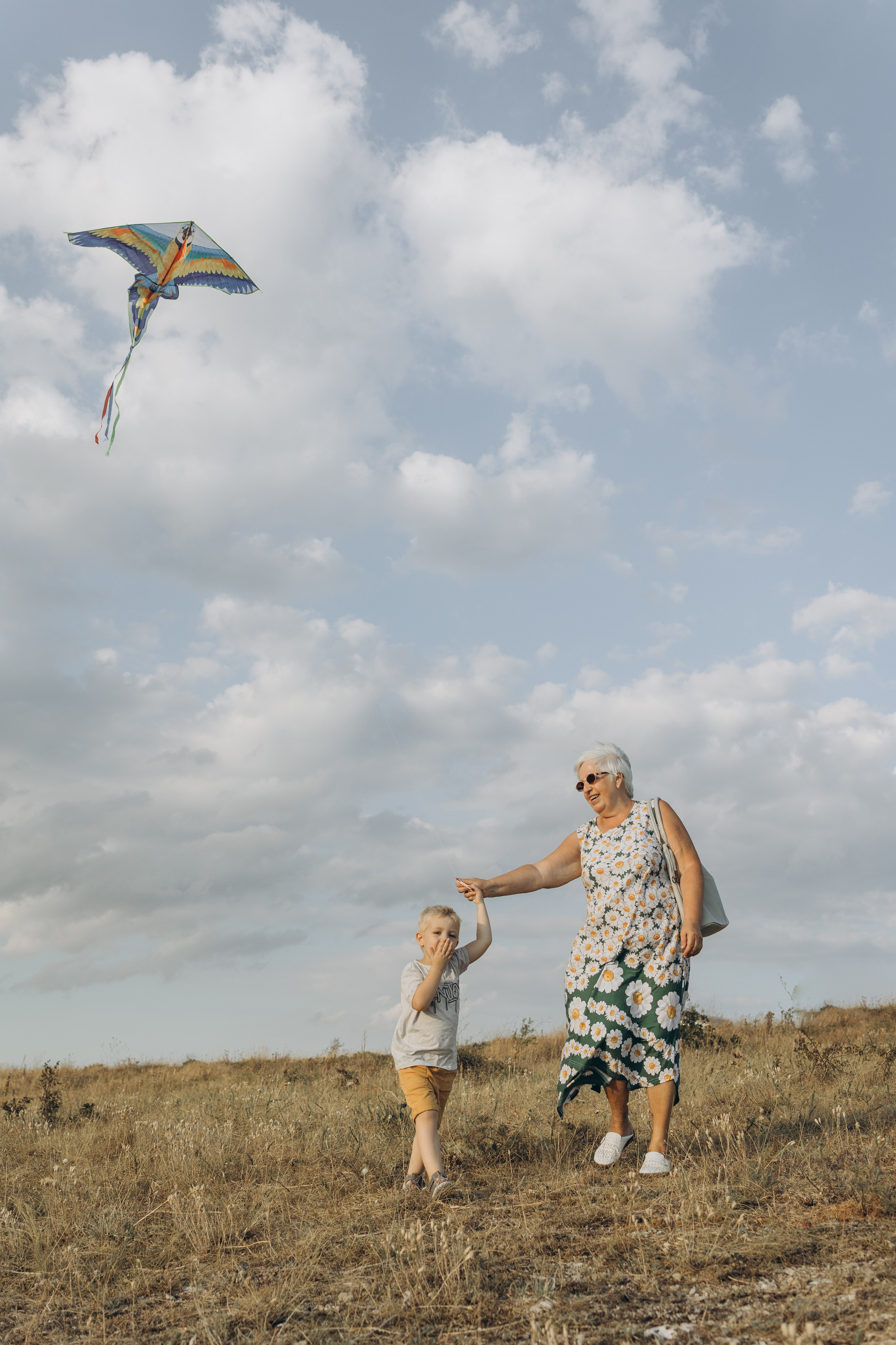 Воздушный змей. Семейный фотограф в Москве Виктория Ястребинская