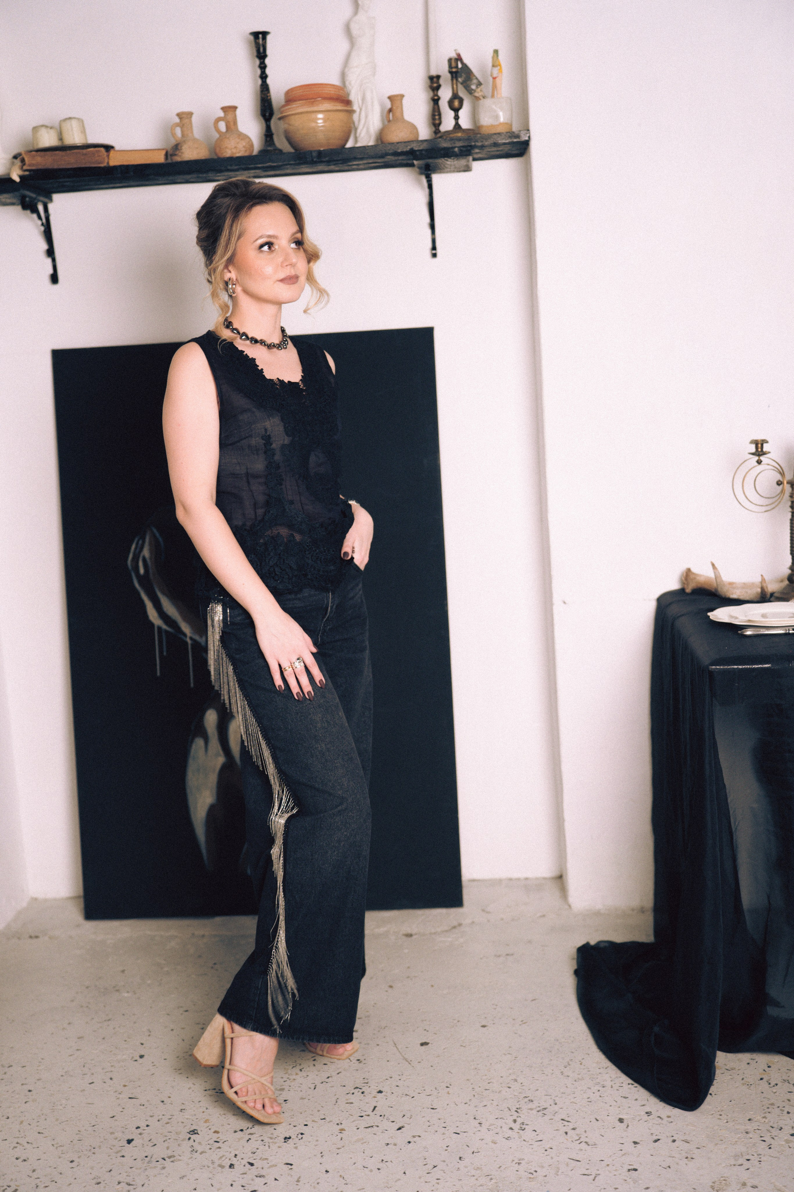 НОВОГОДНЯЯ ФОТОСЕСИИЯ В СТУДИИ ДЛЯ ДЕВУШКИ И ПРОГУЛКА ПО ЧЕРНЫШЕВСКОЙ. Профессиональный фотограф, Санкт-Петербург — Виктория Богомолова