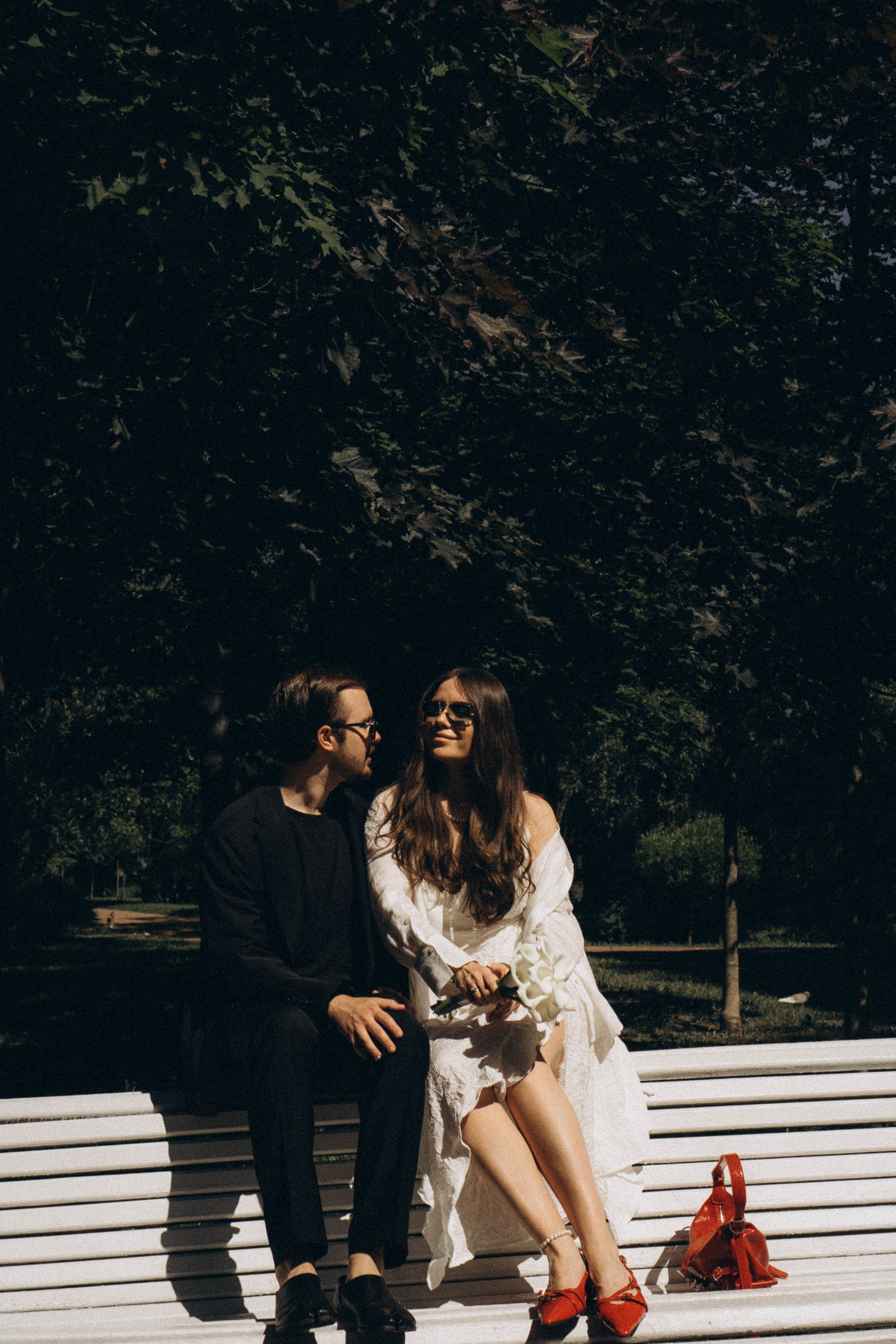 СВАДЕБНАЯ СЬЕМКА В ПАРКЕ ПОБЕДЫ И ПРОГУЛКА ПО МОСКОВСКОМУ ПРОСПЕКТУ. Профессиональный фотограф, Санкт-Петербург — Виктория Богомолова