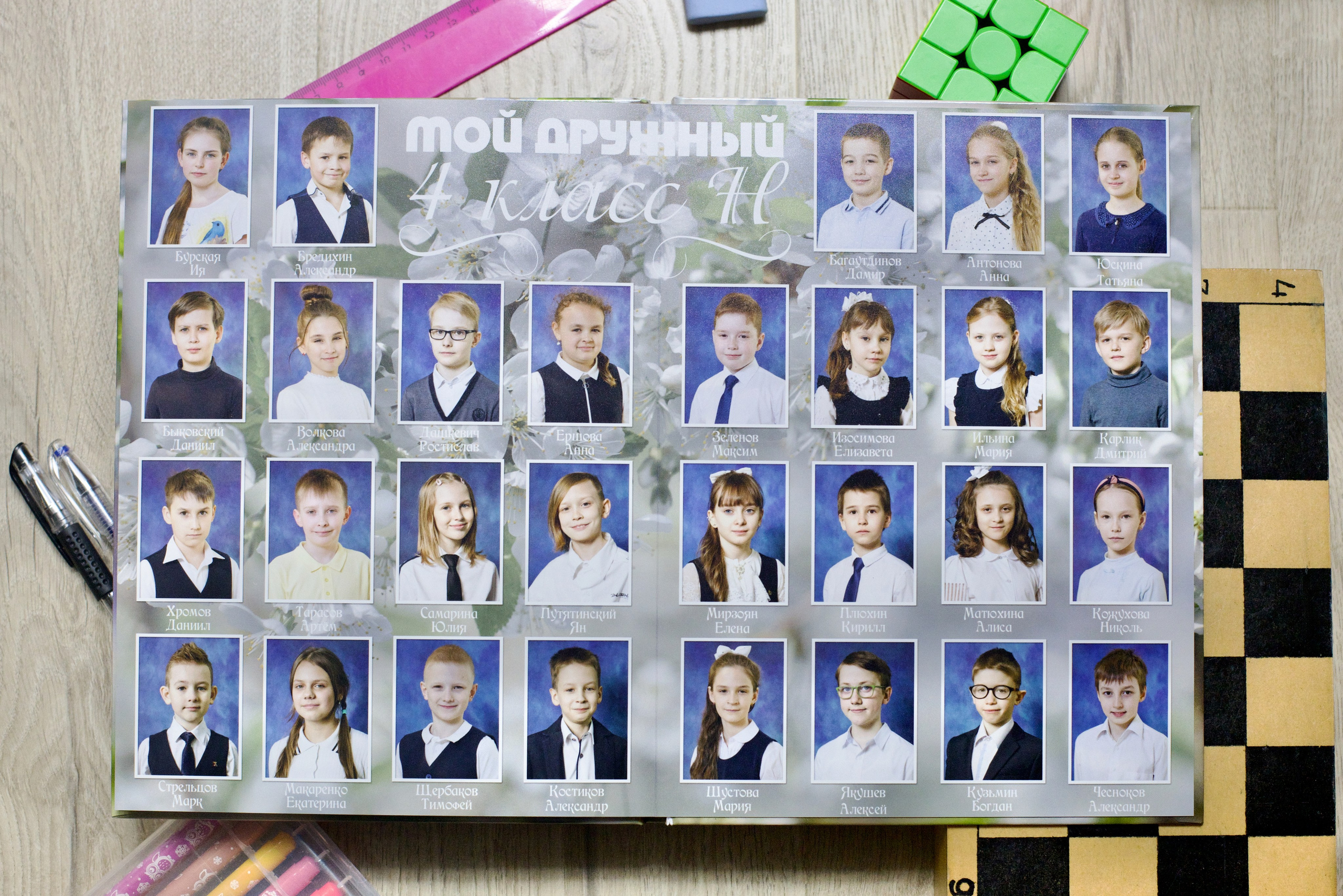 Виньетка. Портреты выпускников.