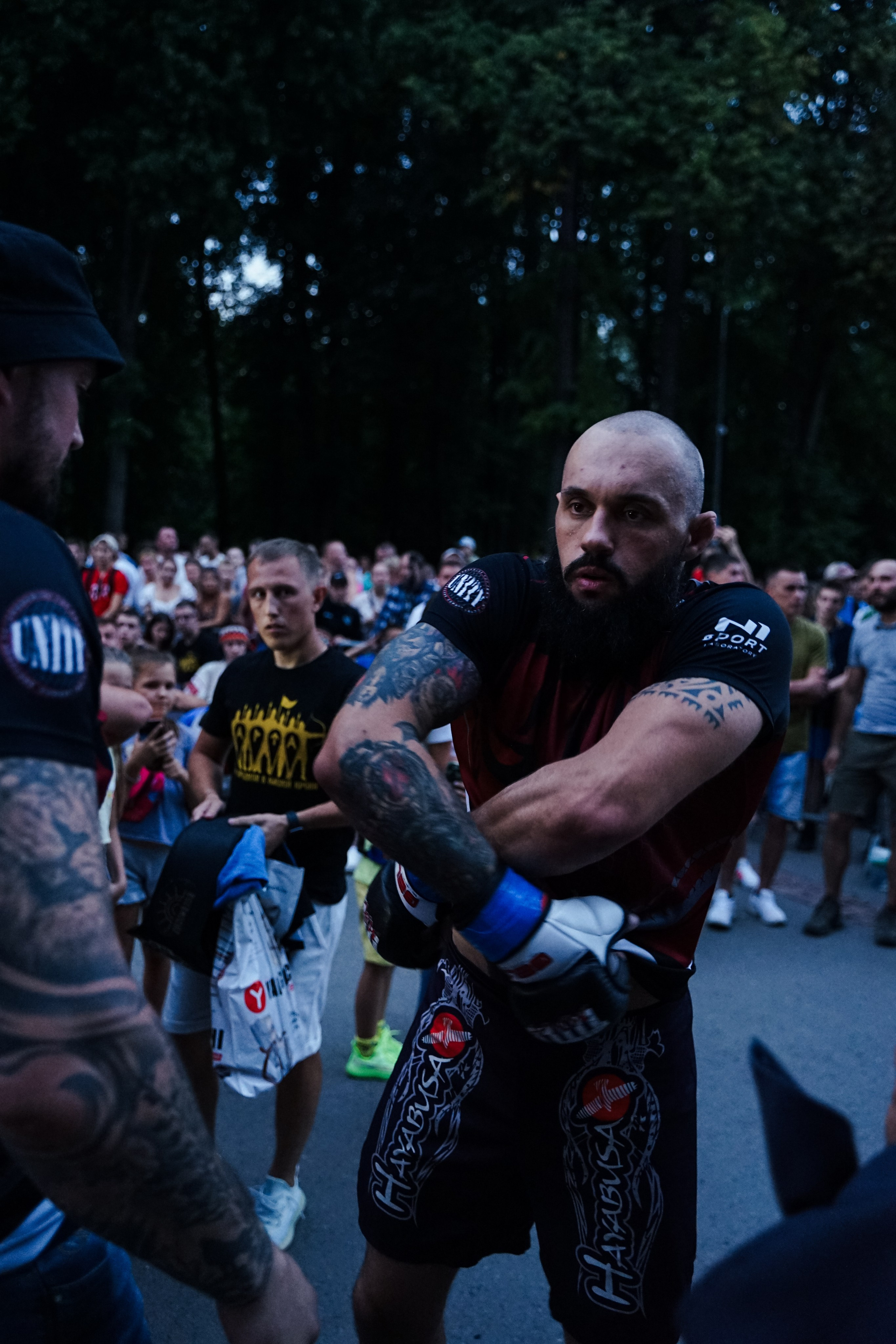 Вечер боев в ЦПКиО. Фотограф Надежда Погребняк | Рязань | Москва
