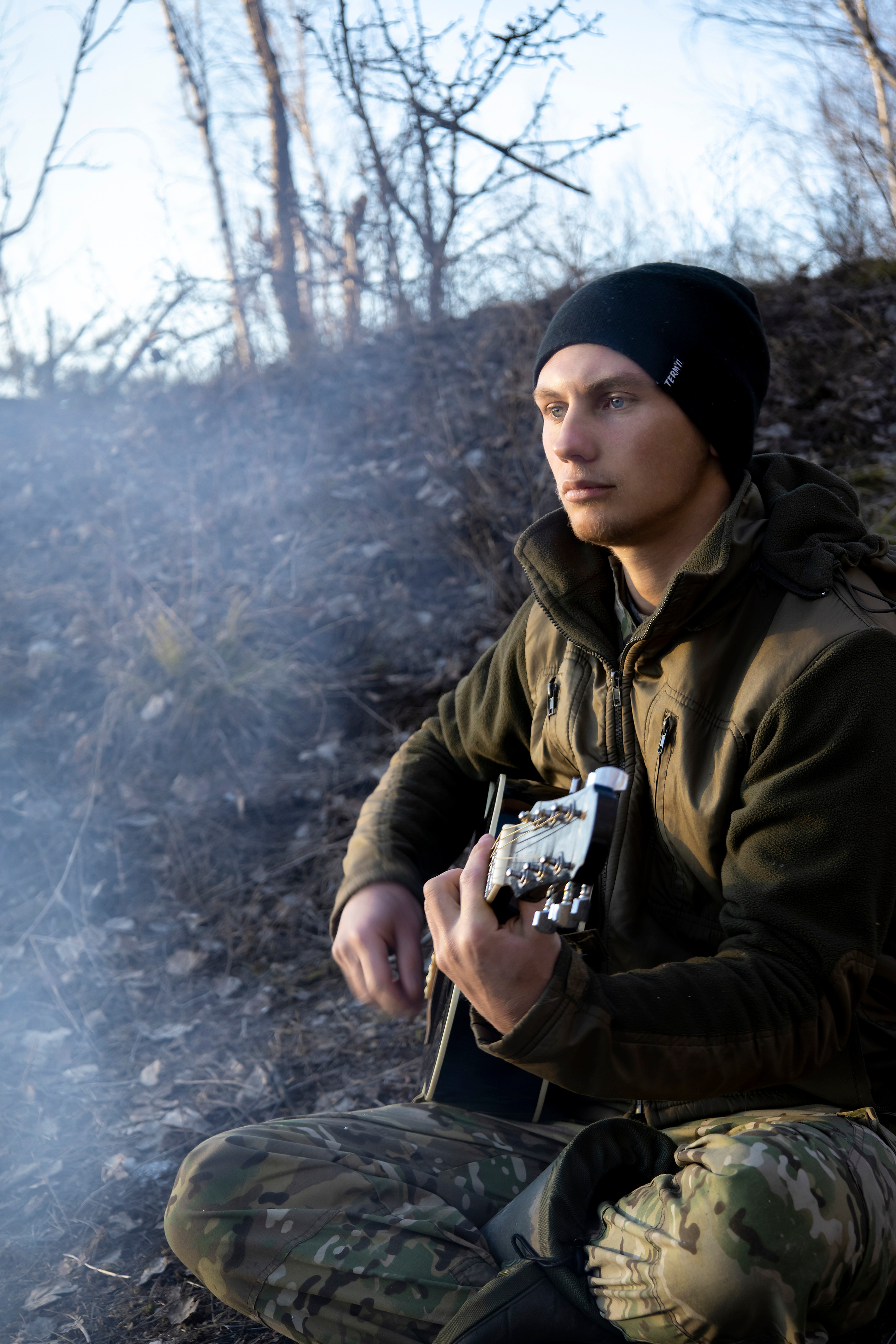 На водопаде