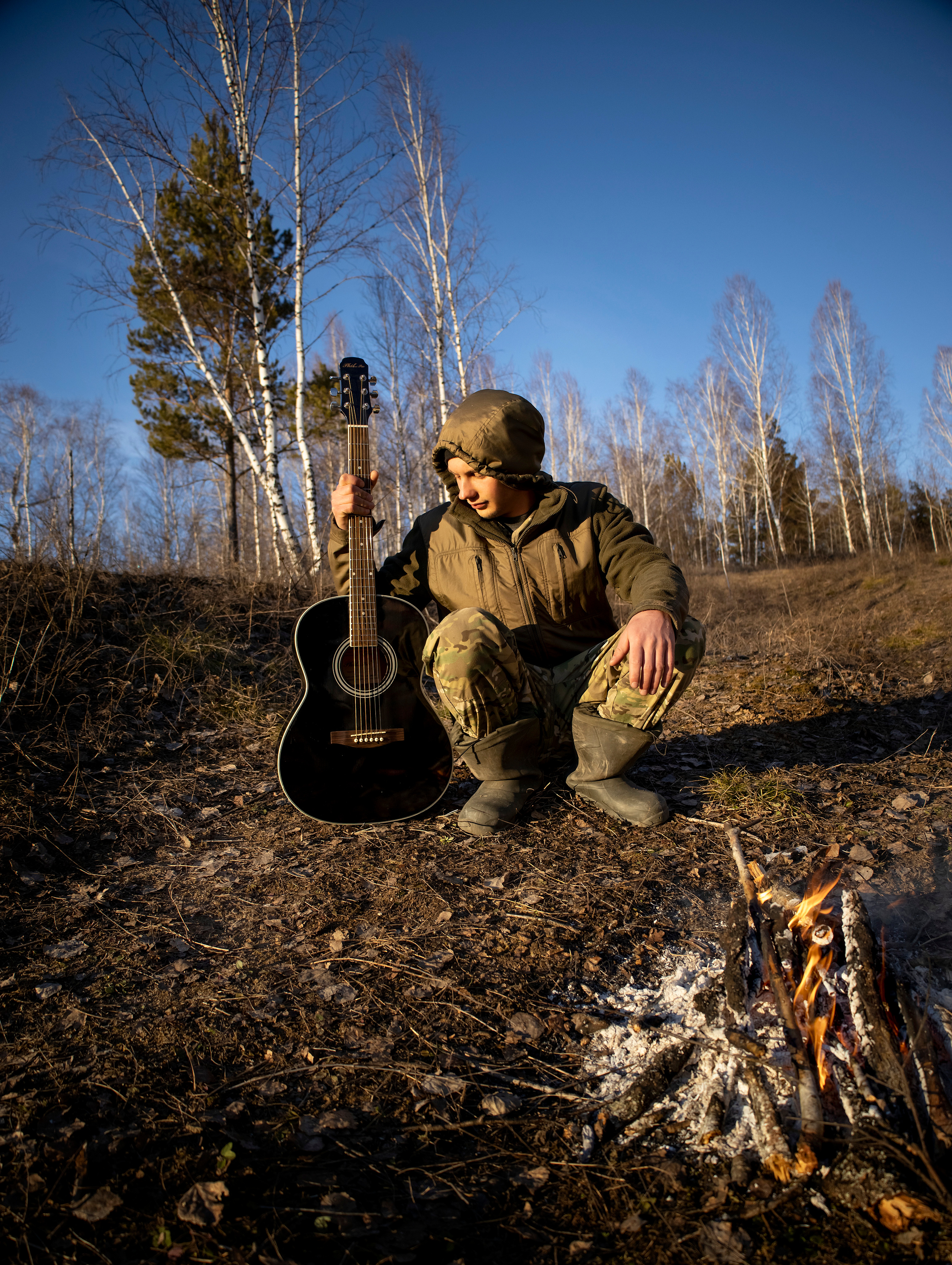 На водопаде