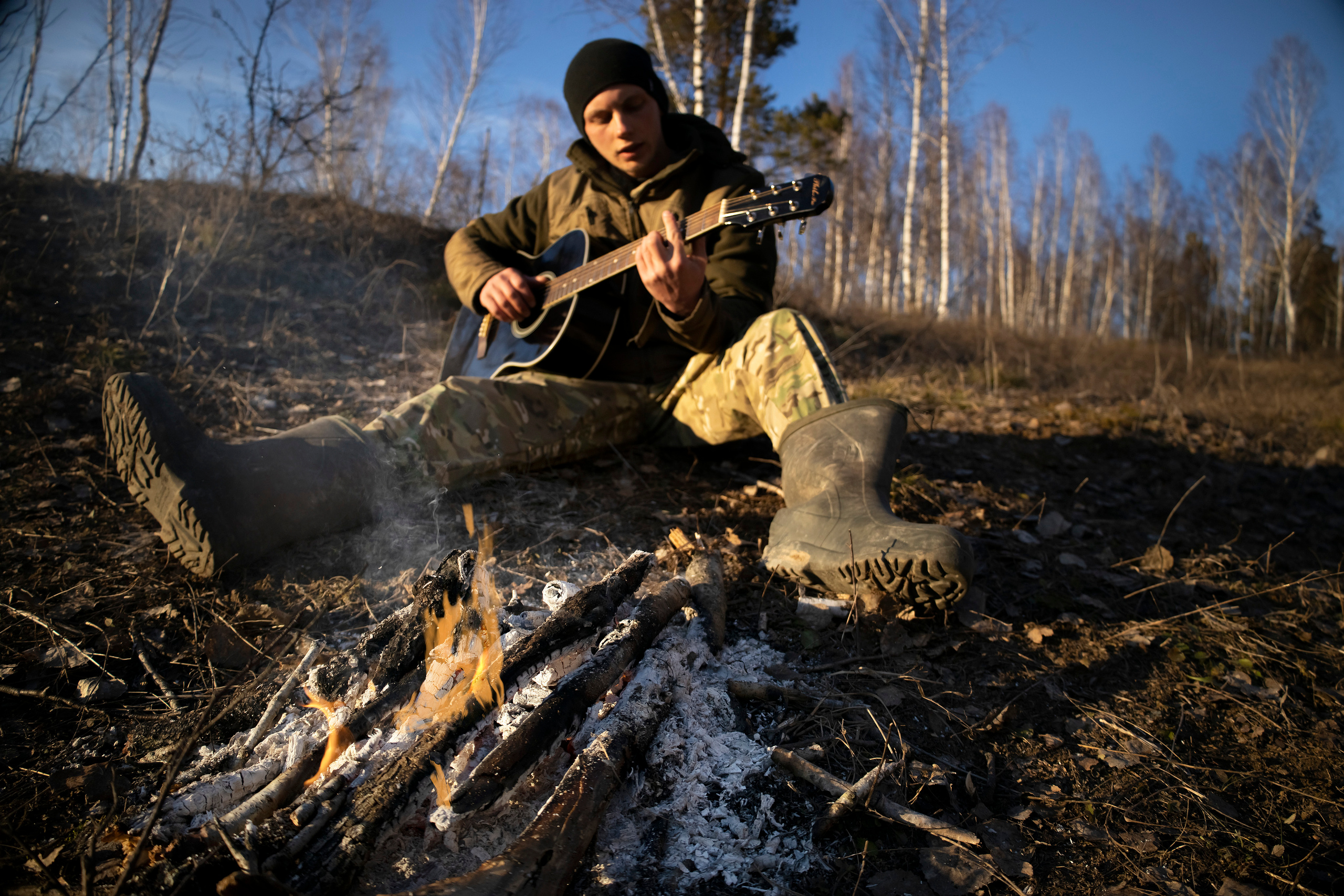 На водопаде