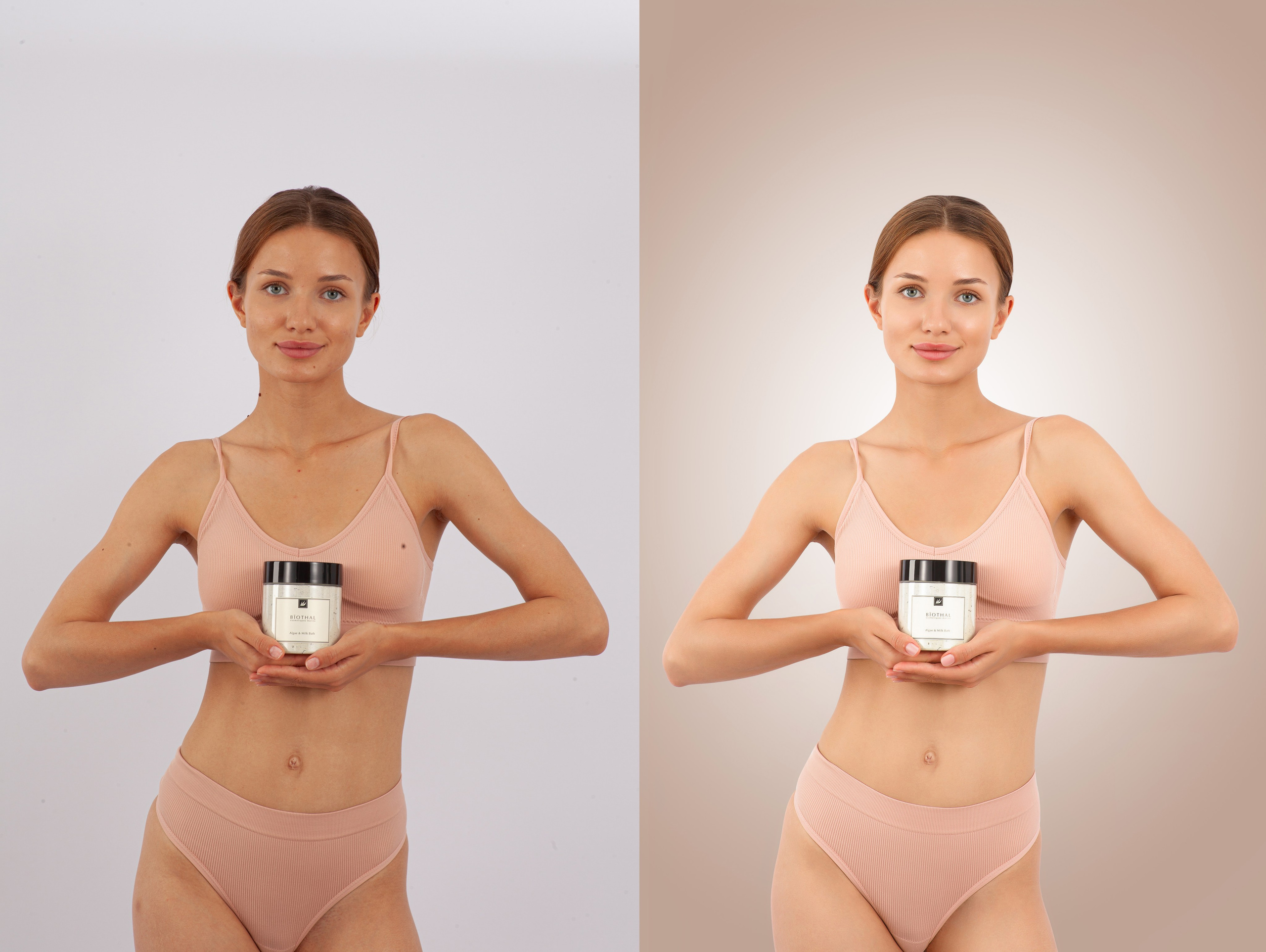 Профессиональная обработка портретов для рекламы косметики | Студия SVITHART